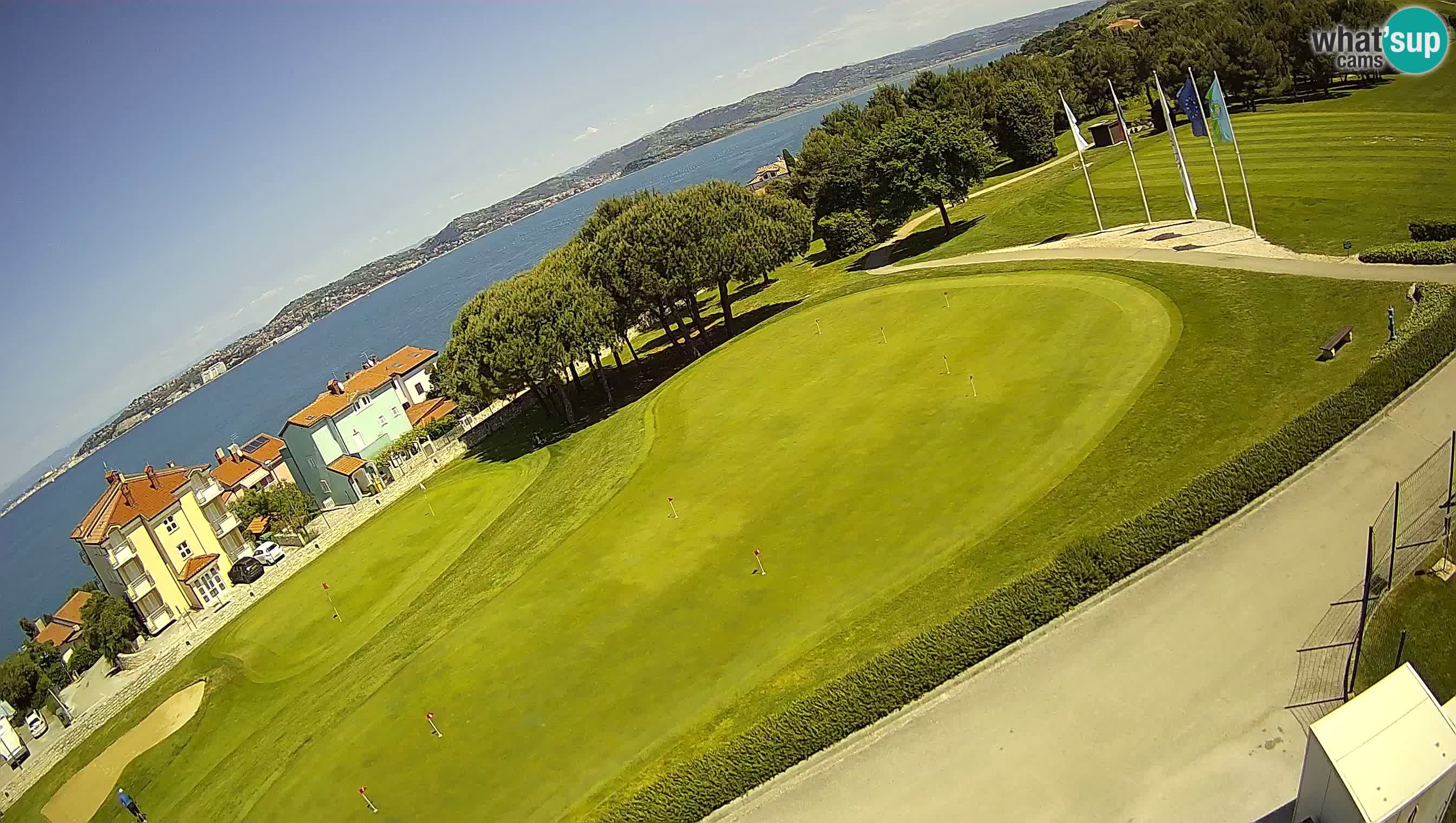 Golf Adriatic Live webcam Savudrija – Rezidencija Skiper – Istria – Croatia