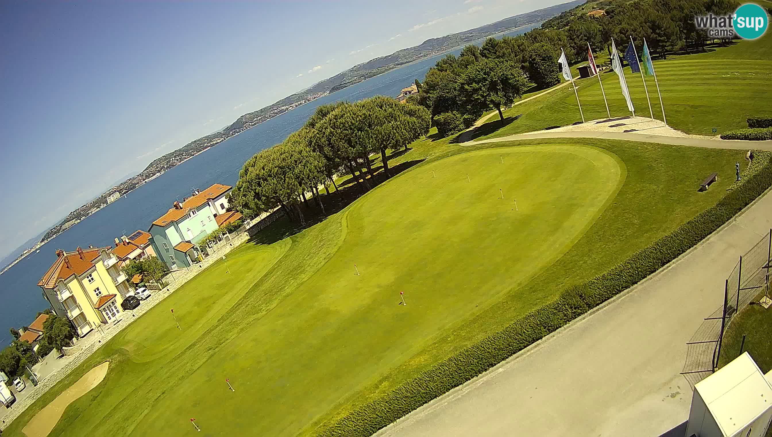 Golf Adriatic Spletna kamera v živo Savudrija – Rezidencija Skiper – Istra – Hrvaška