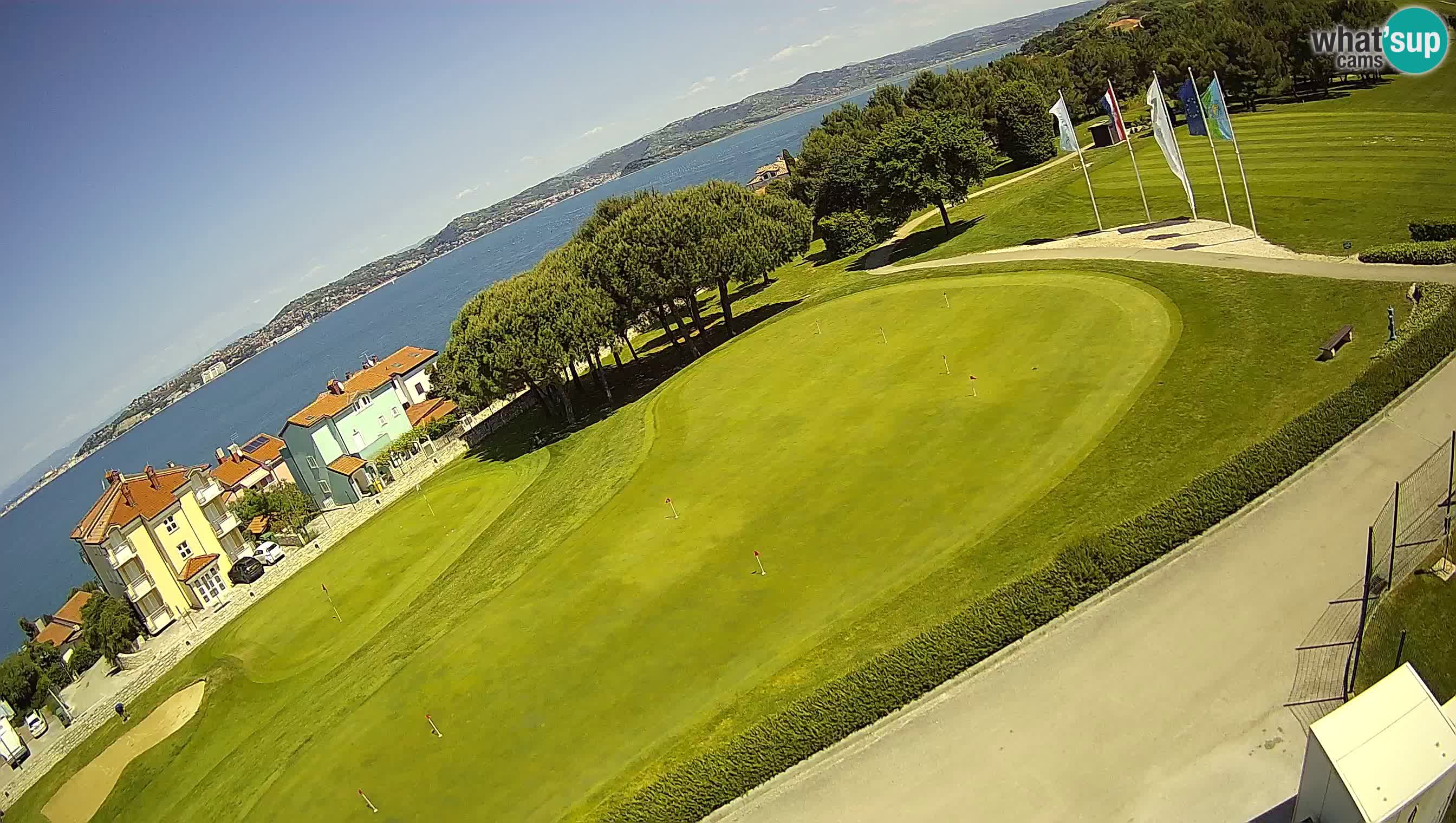 Golf Adriatic Live webcam Savudrija – Rezidencija Skiper – Istria – Croazia