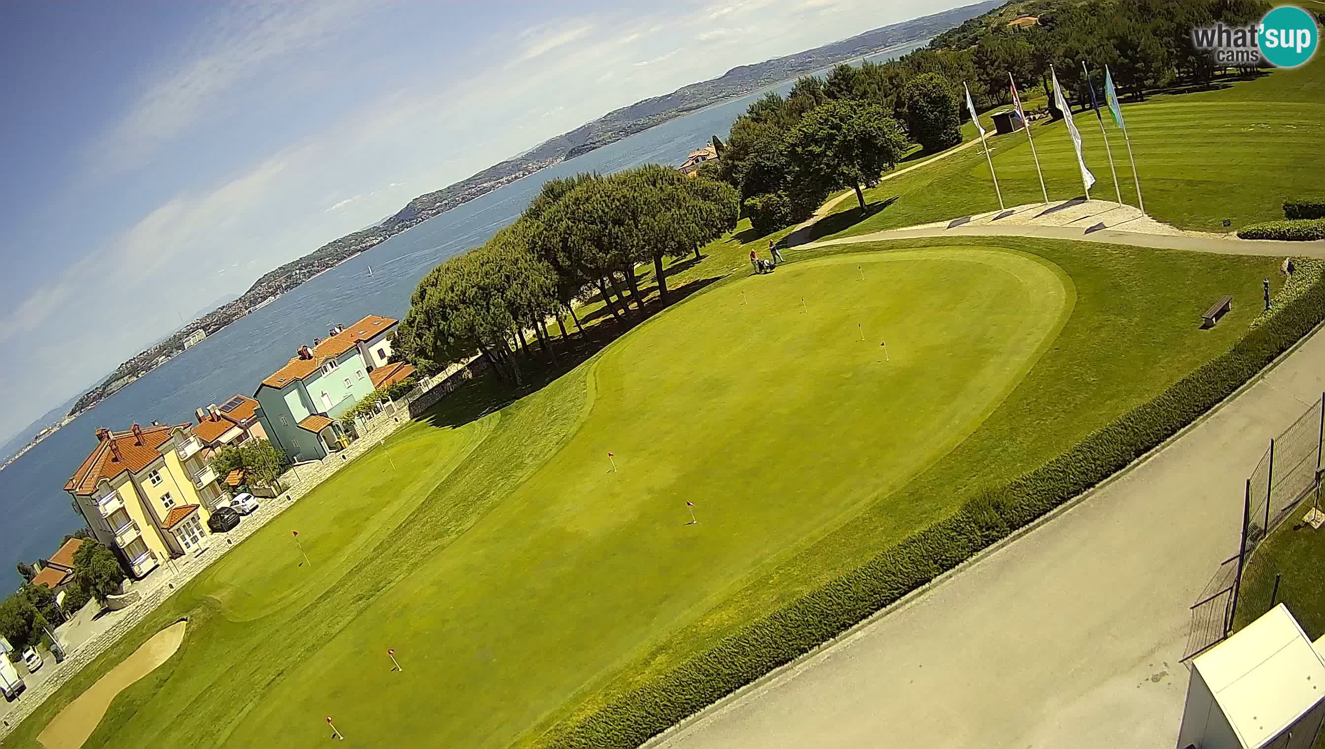 Golf Adriatic Spletna kamera v živo Savudrija – Rezidencija Skiper – Istra – Hrvaška