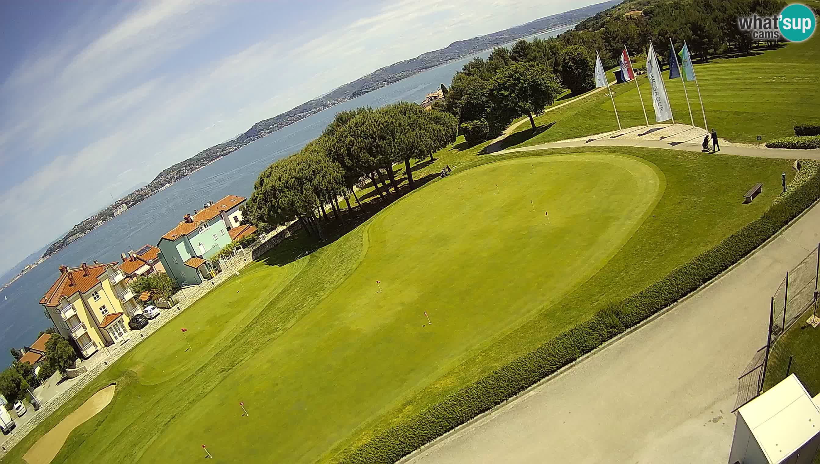 Golf Adriatic Live webcam Savudrija – Rezidencija Skiper – Istria – Croazia