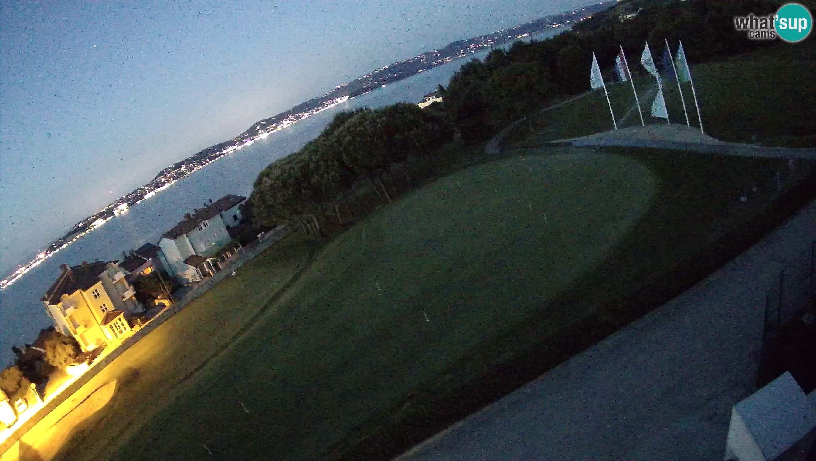 Golf Adriatique Webcam en direct Savudrija – Rezidencija Skiper – Istrie – Croatie