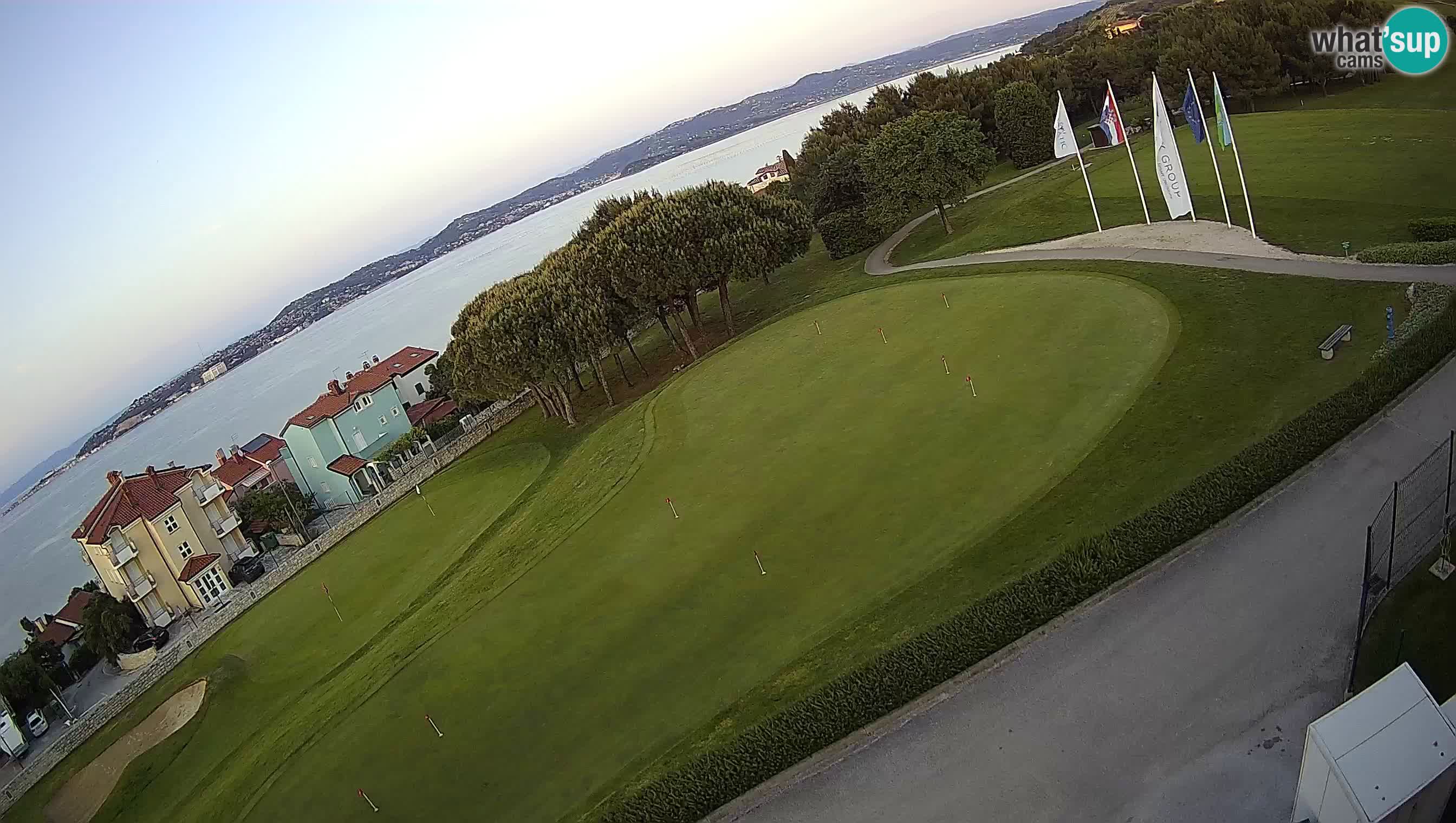 Golf Adriatic Spletna kamera v živo Savudrija – Rezidencija Skiper – Istra – Hrvaška