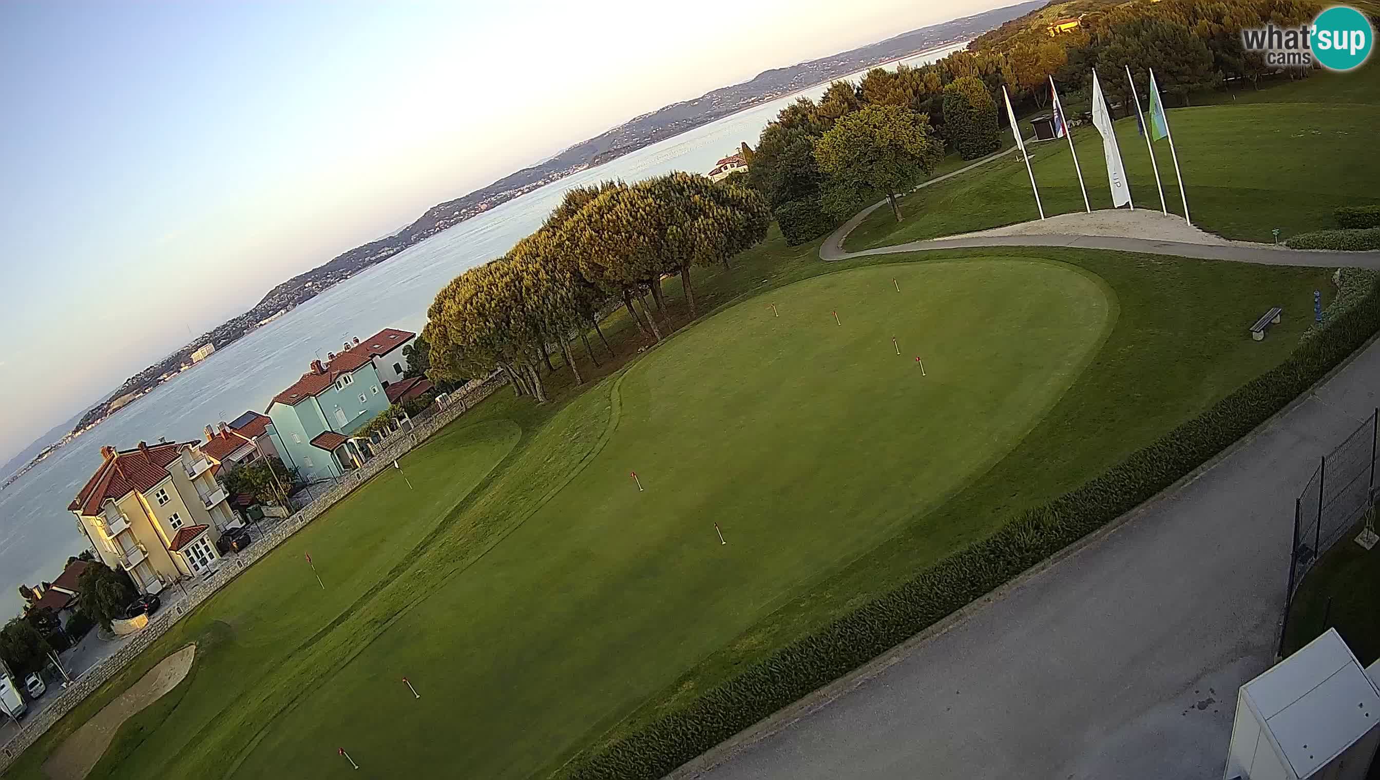 Golf Adriatic Spletna kamera v živo Savudrija – Rezidencija Skiper – Istra – Hrvaška