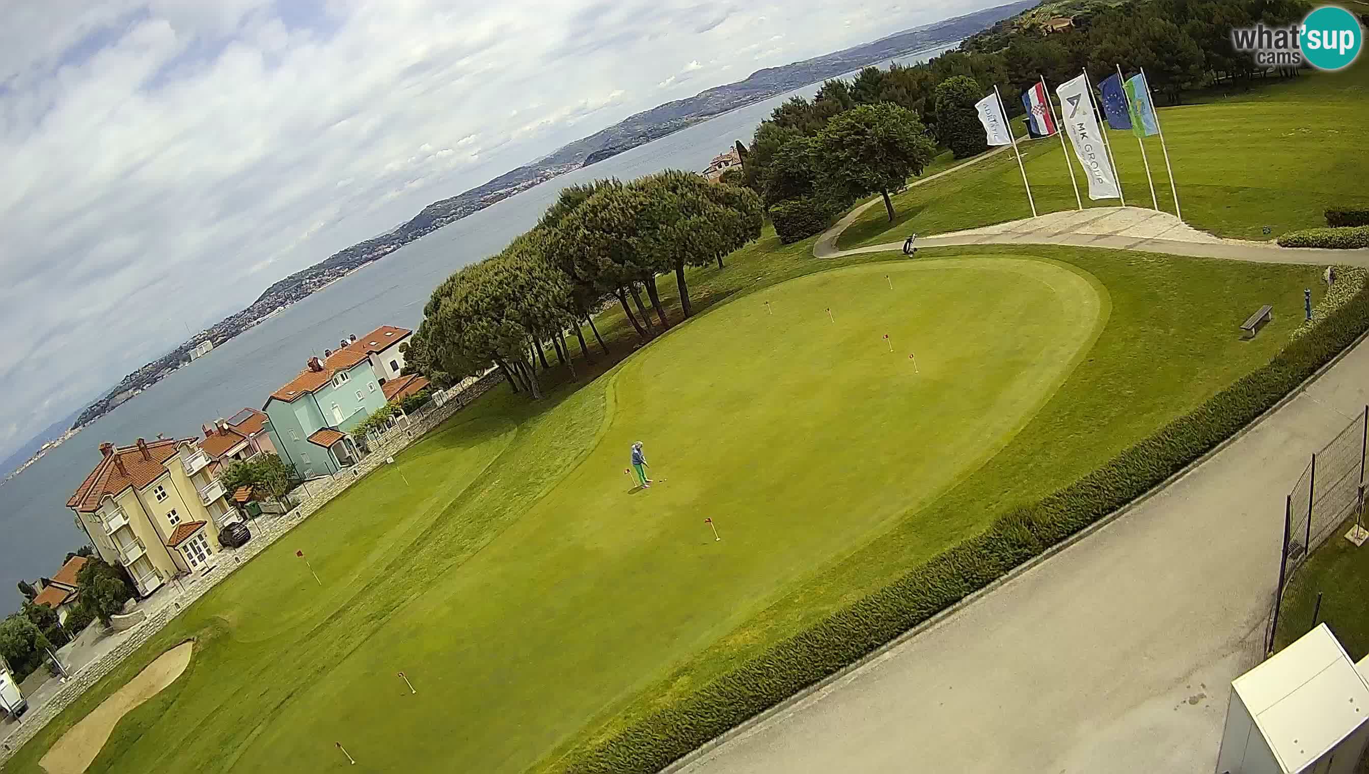 Golf Adriatic Live webcam Savudrija – Rezidencija Skiper – Istria – Croazia