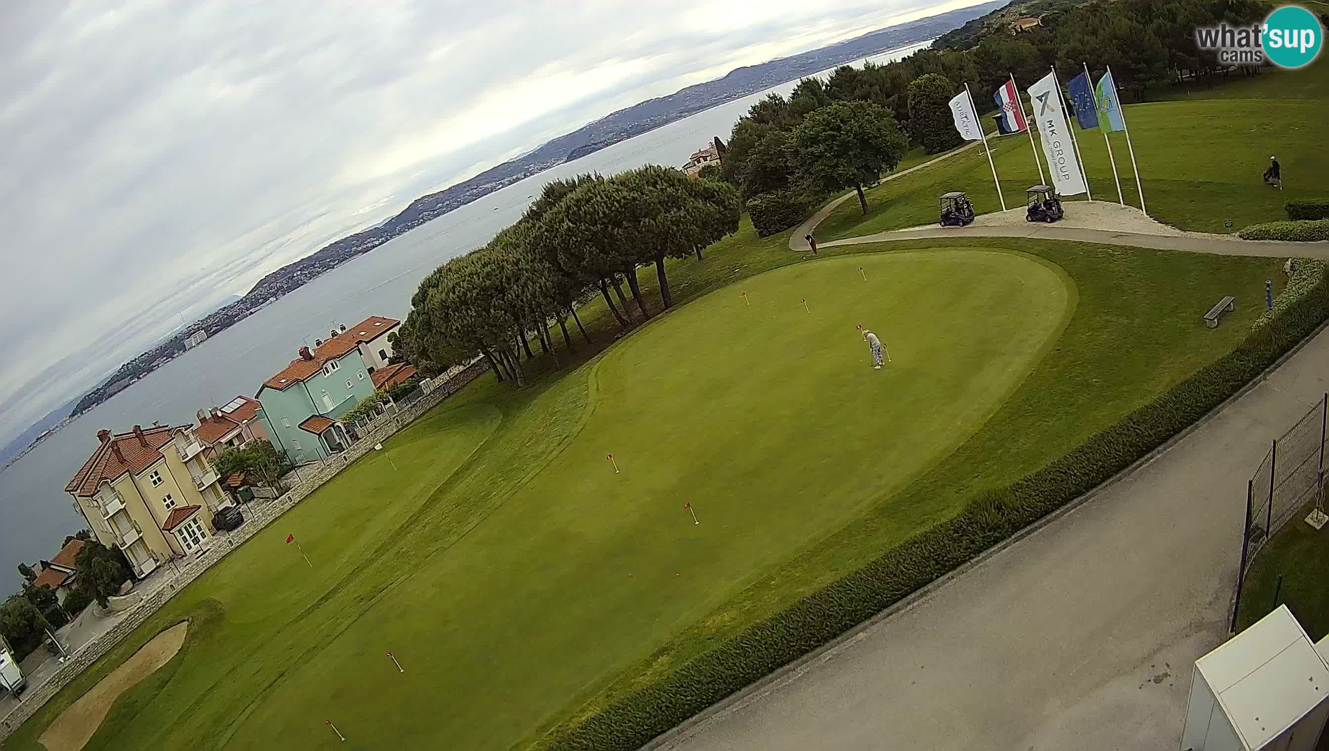 Golf Adriatic Live webcam Savudrija – Rezidencija Skiper – Istria – Croatia