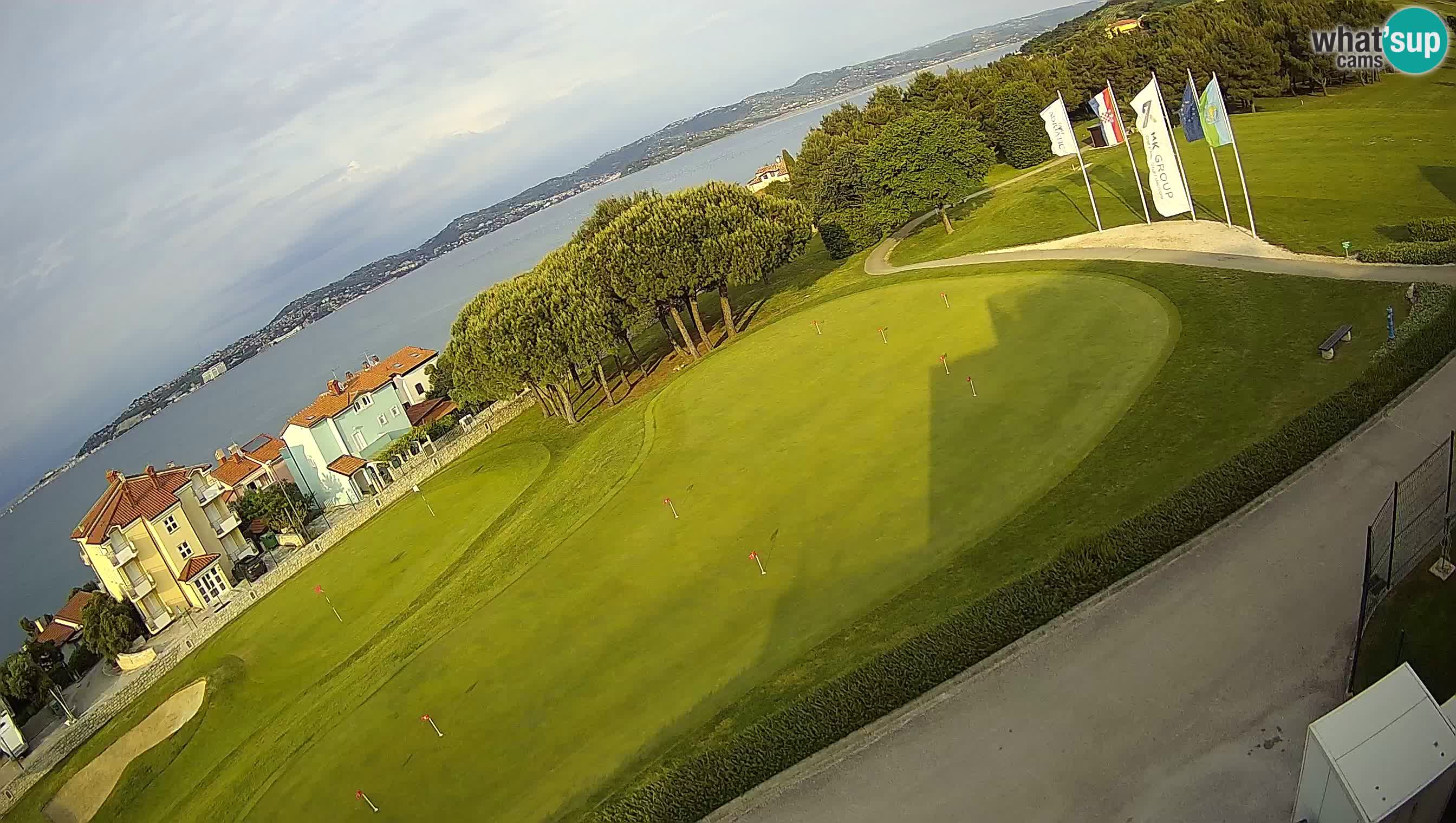 Golf Adriatic Cámara web en vivo Savudrija – Rezidencija Skiper – Istria – Croacia