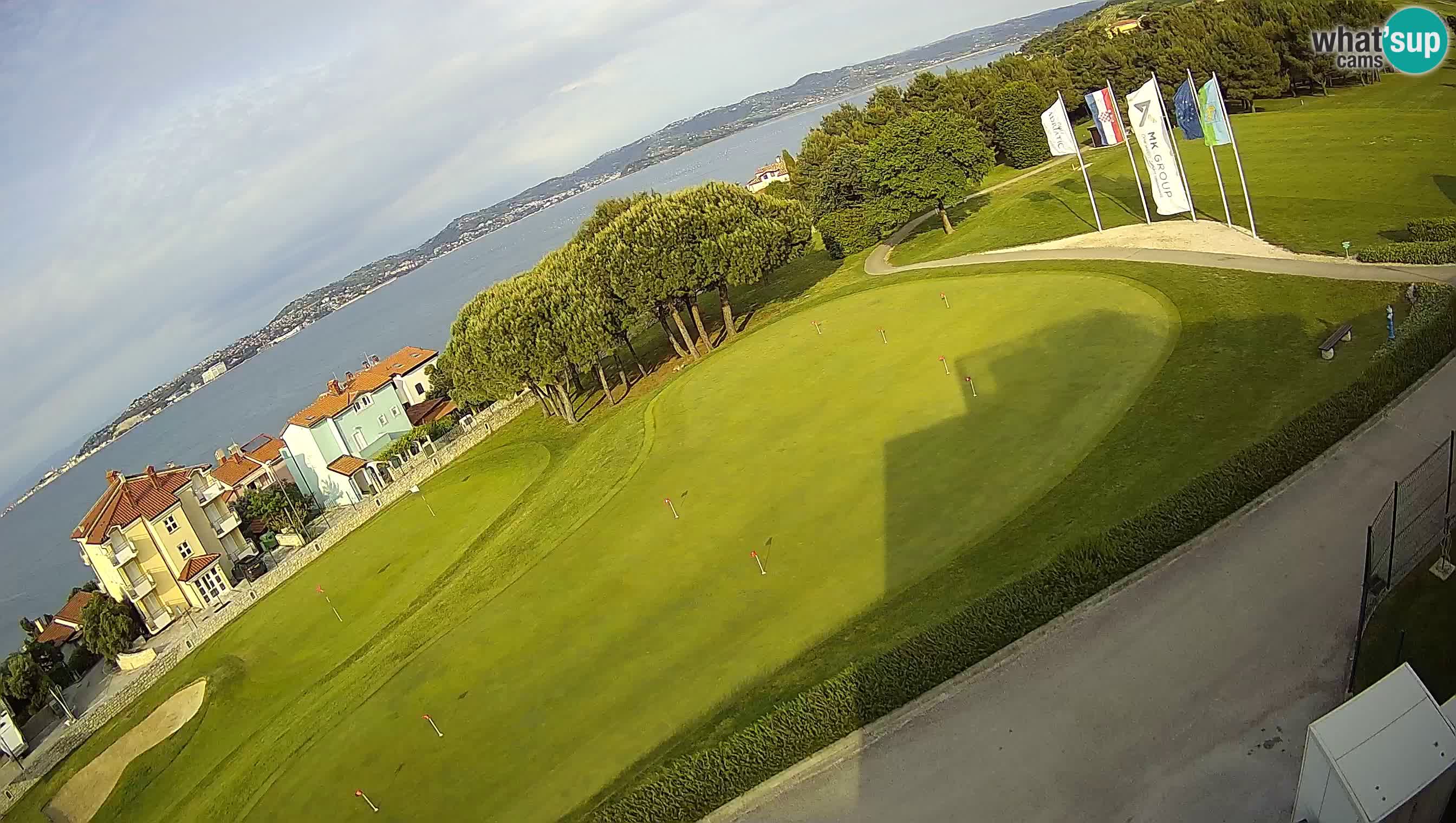 Golf Adriatique Webcam en direct Savudrija – Rezidencija Skiper – Istrie – Croatie