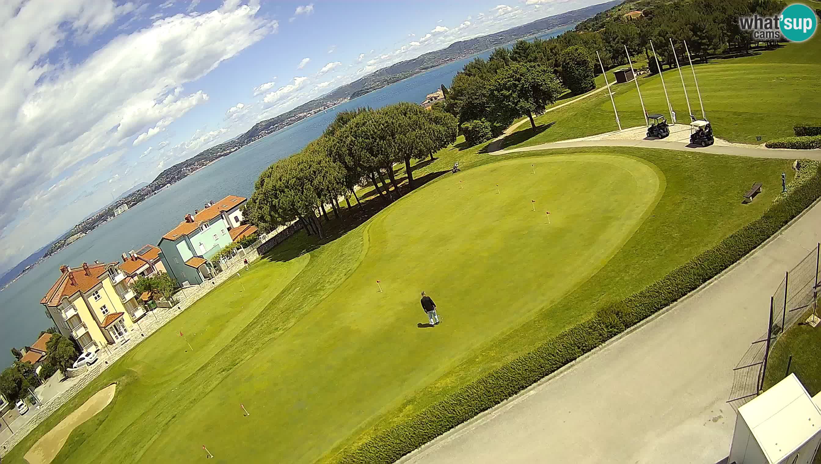 Golf Adriatic Spletna kamera v živo Savudrija – Rezidencija Skiper – Istra – Hrvaška