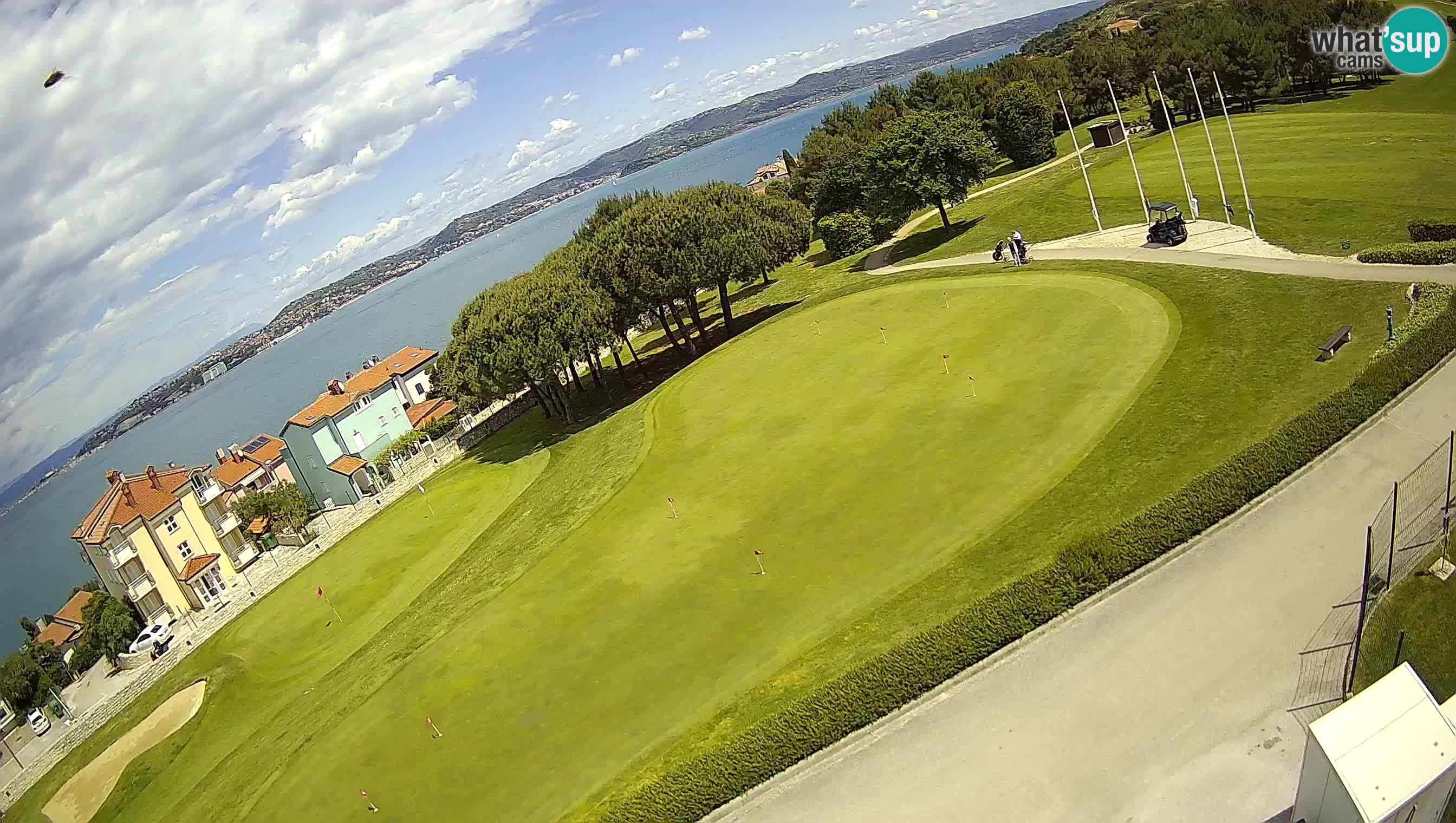 Golf Adriatic Spletna kamera v živo Savudrija – Rezidencija Skiper – Istra – Hrvaška