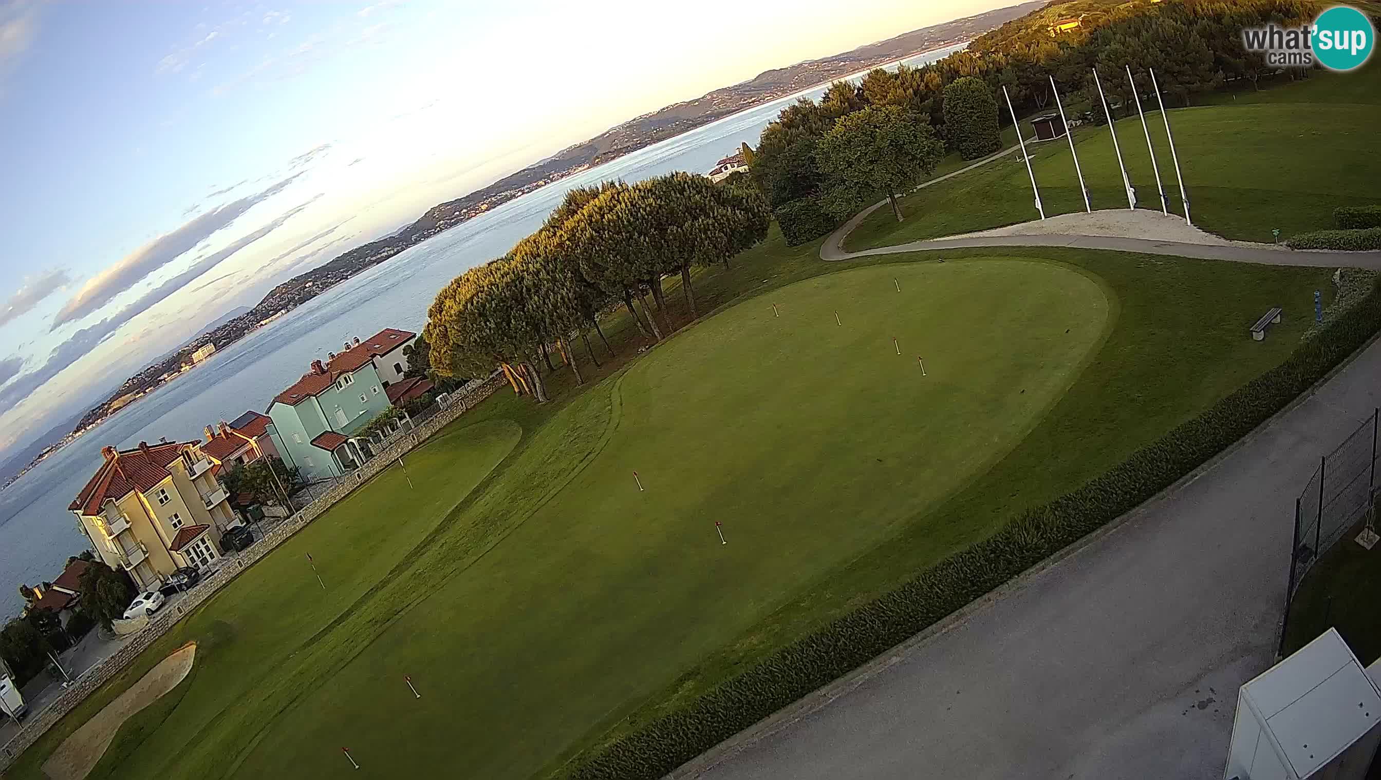 Golf Adriatic Spletna kamera v živo Savudrija – Rezidencija Skiper – Istra – Hrvaška