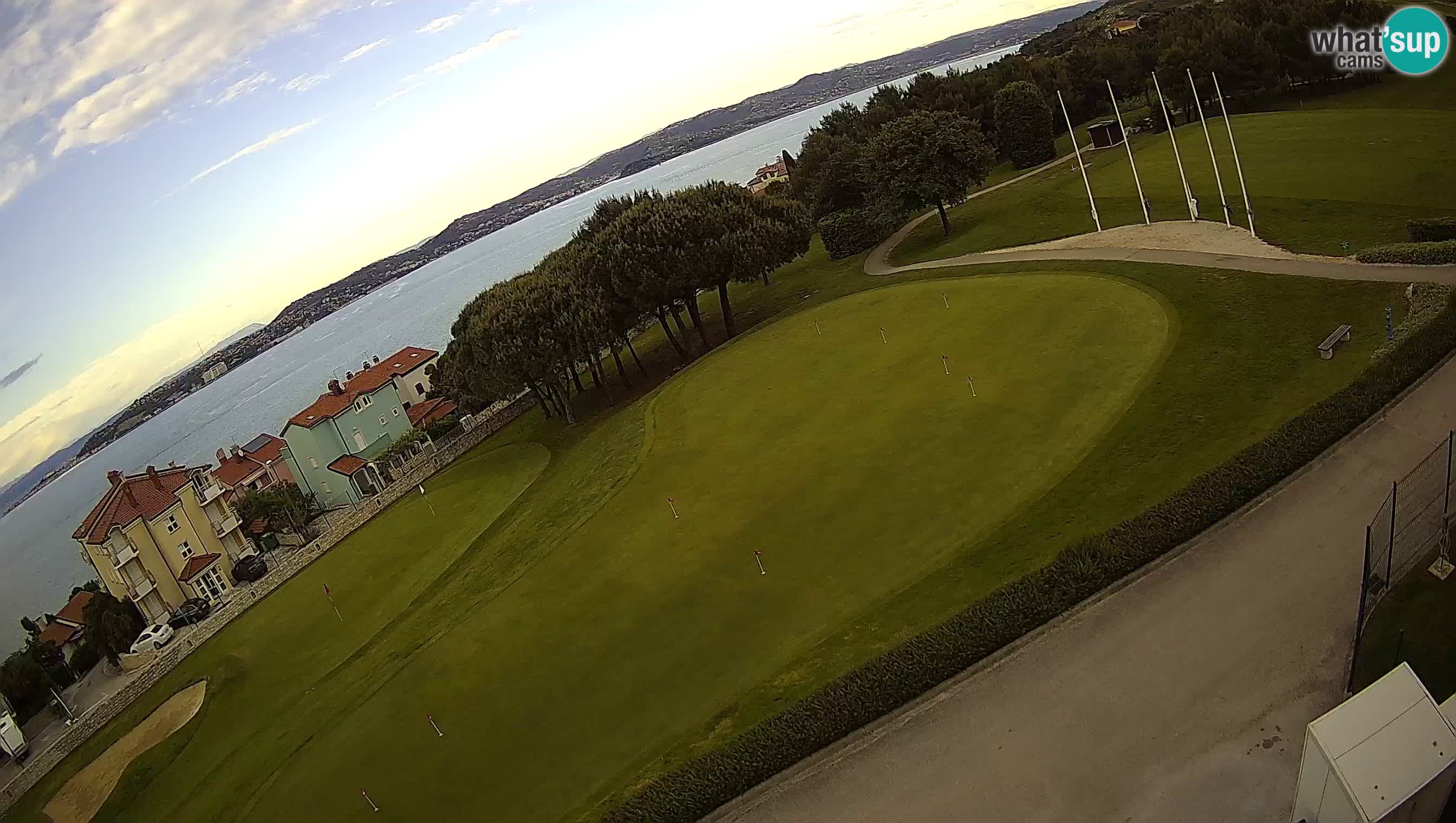 Golf Adriatique Webcam en direct Savudrija – Rezidencija Skiper – Istrie – Croatie
