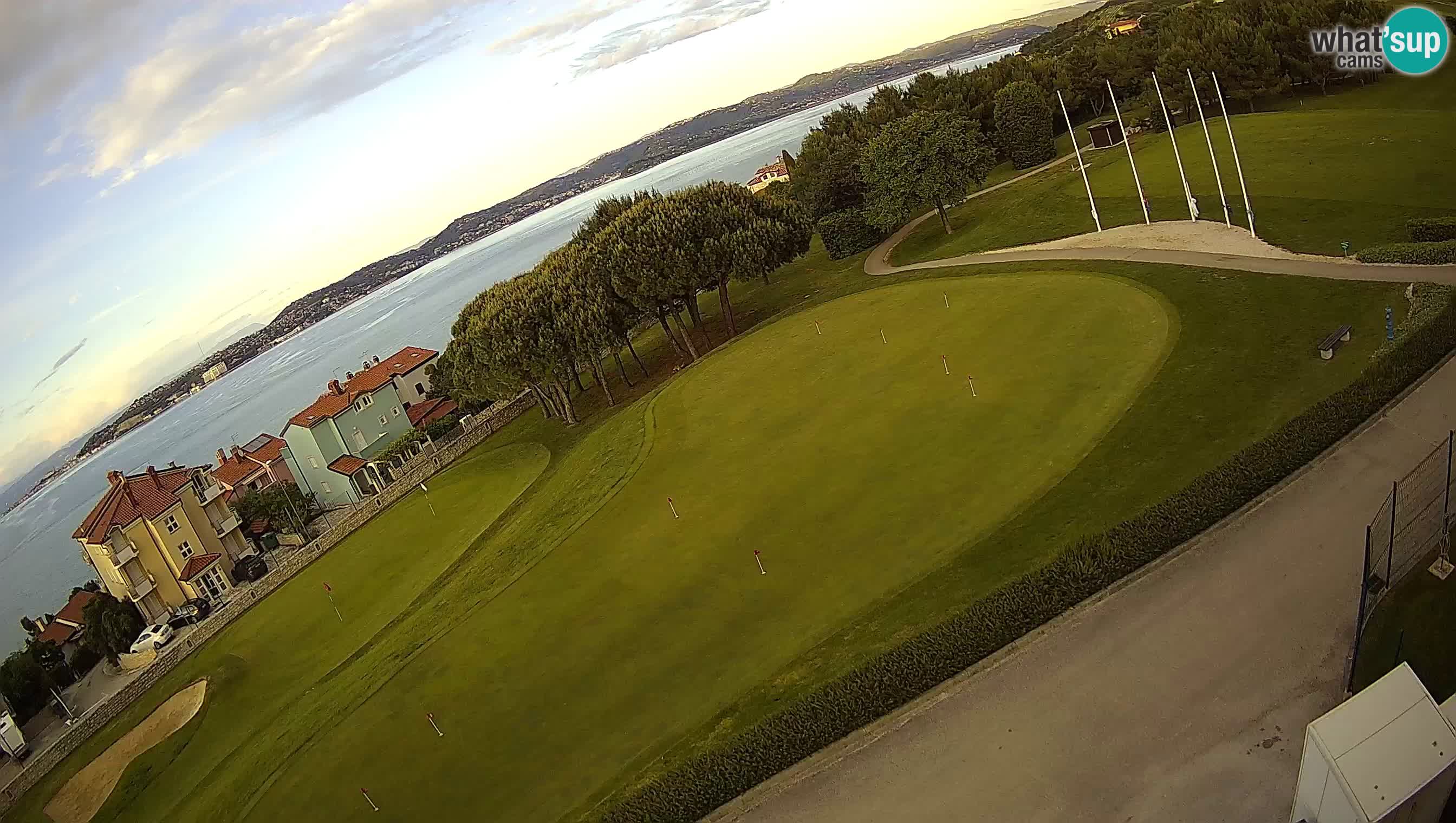 Golf Adriatique Webcam en direct Savudrija – Rezidencija Skiper – Istrie – Croatie