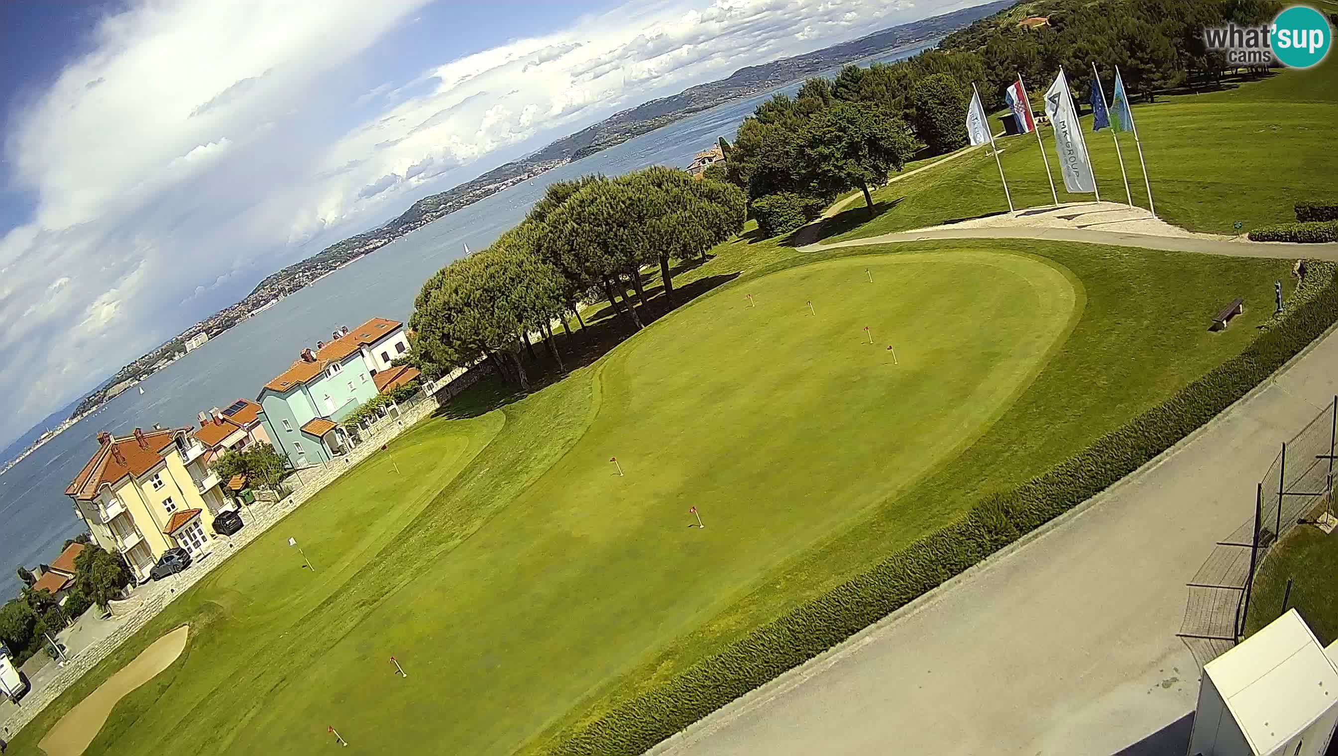 Golf Adriatic Spletna kamera v živo Savudrija – Rezidencija Skiper – Istra – Hrvaška