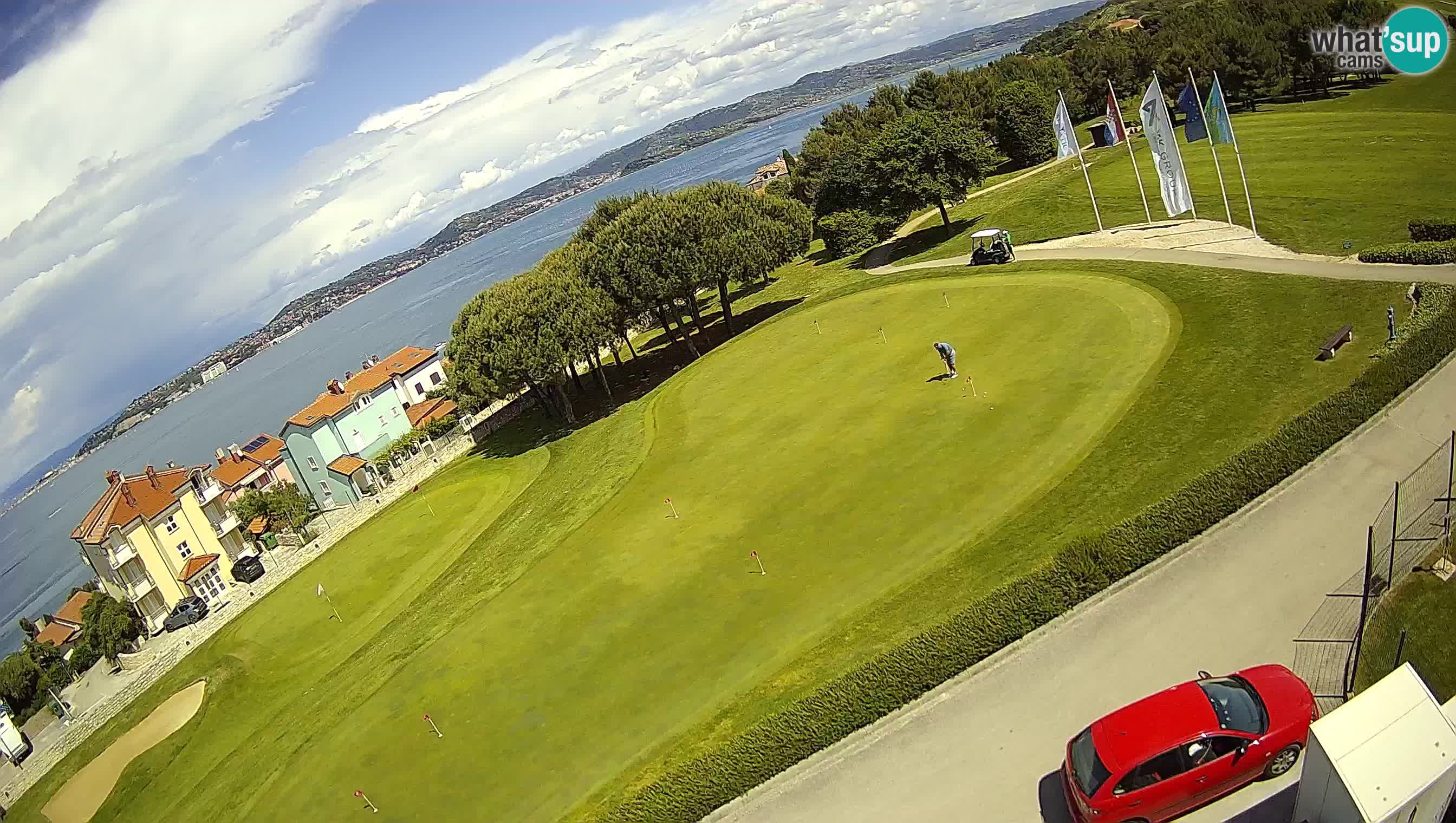 Golf Adriatic Spletna kamera v živo Savudrija – Rezidencija Skiper – Istra – Hrvaška