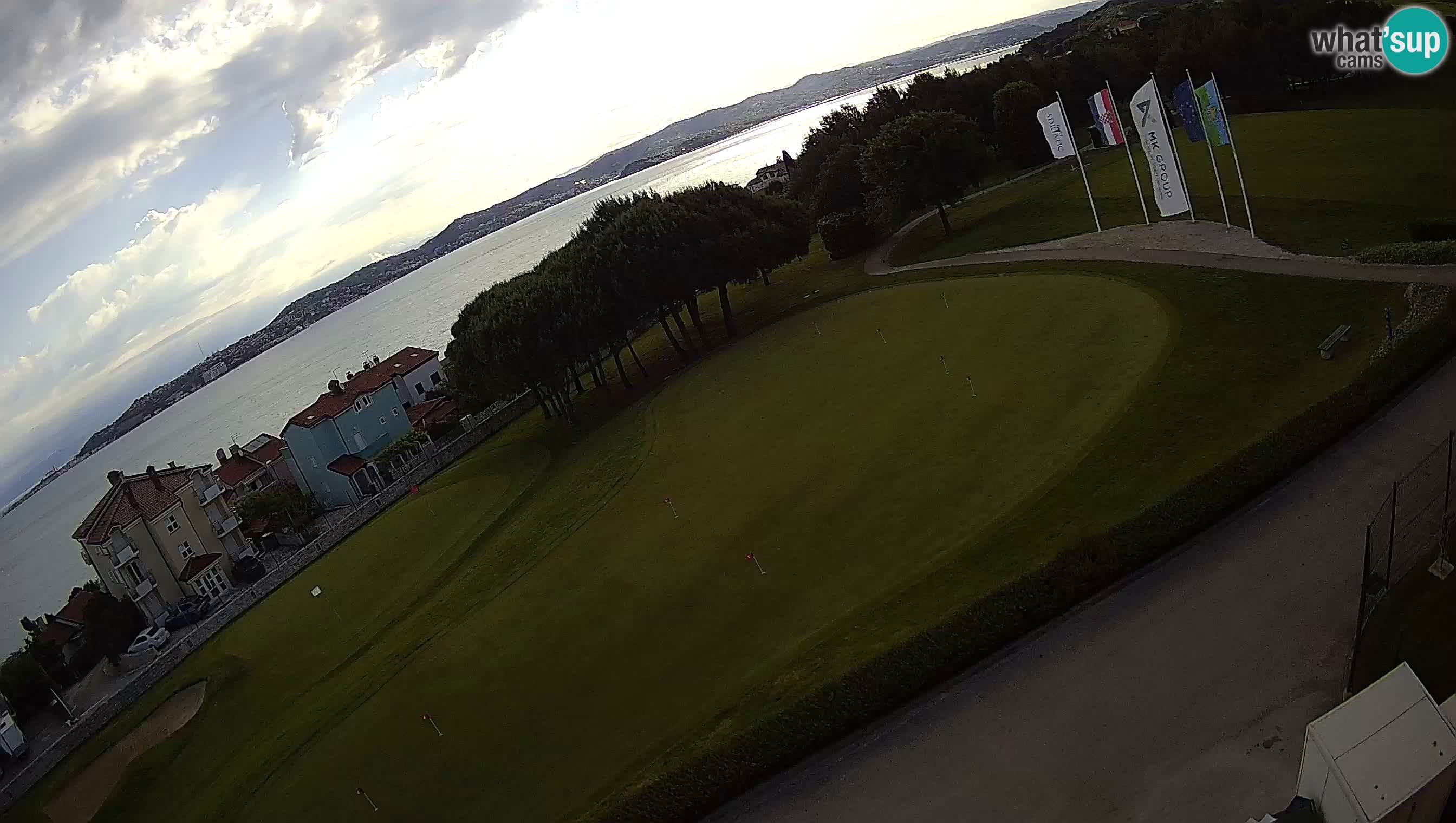 Golf Adriatique Webcam en direct Savudrija – Rezidencija Skiper – Istrie – Croatie