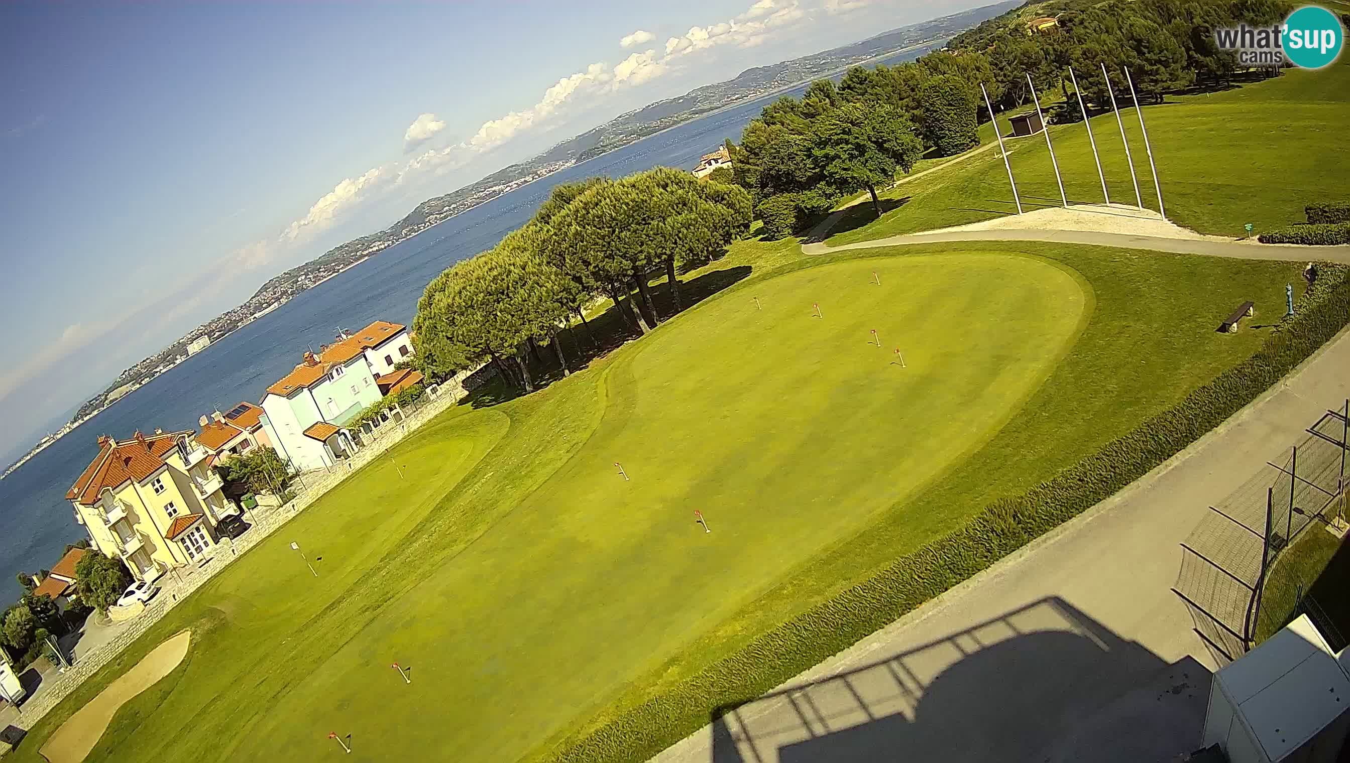 Golf Adriatic Spletna kamera v živo Savudrija – Rezidencija Skiper – Istra – Hrvaška