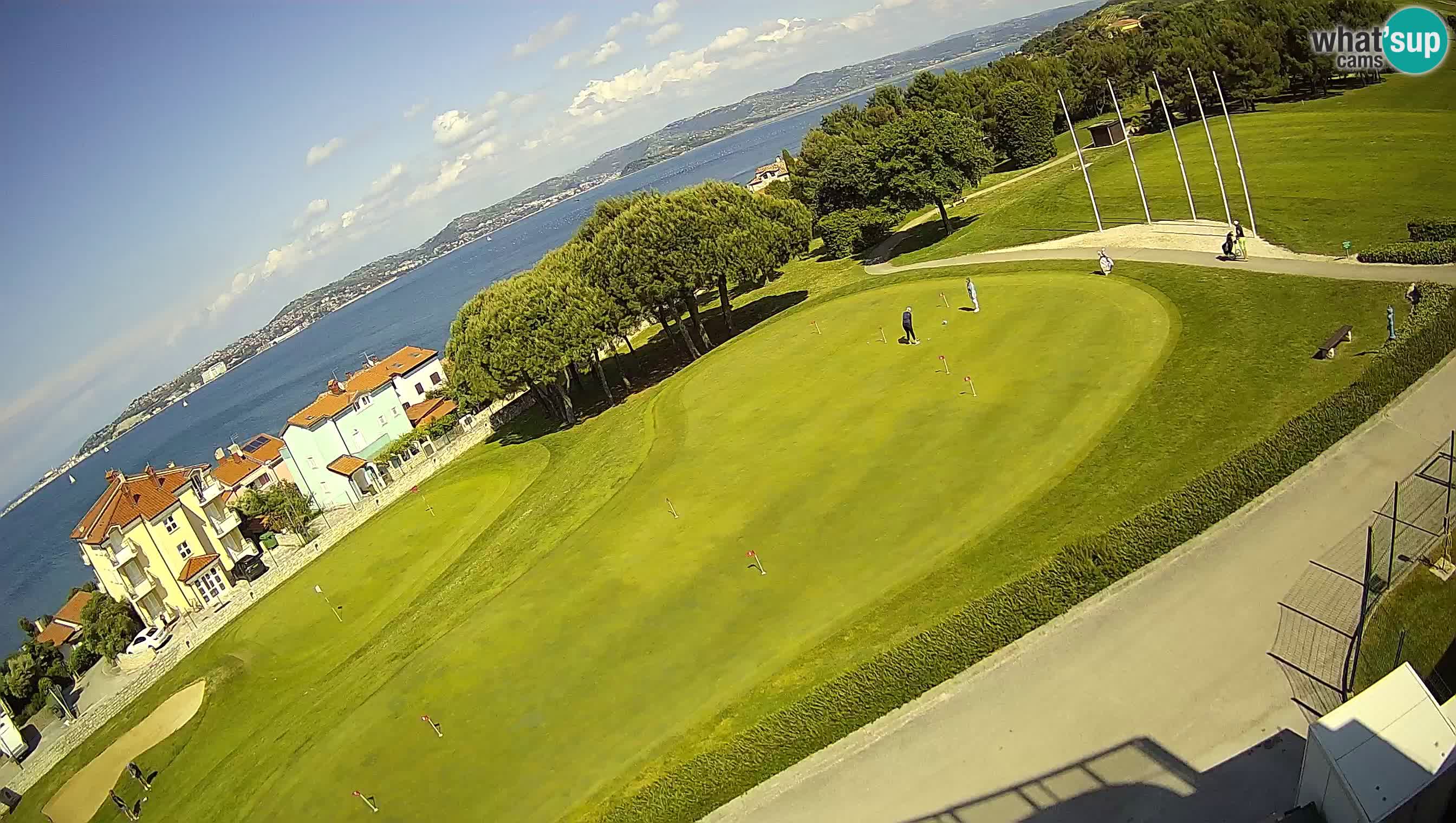 Golf Adriatic Cámara web en vivo Savudrija – Rezidencija Skiper – Istria – Croacia