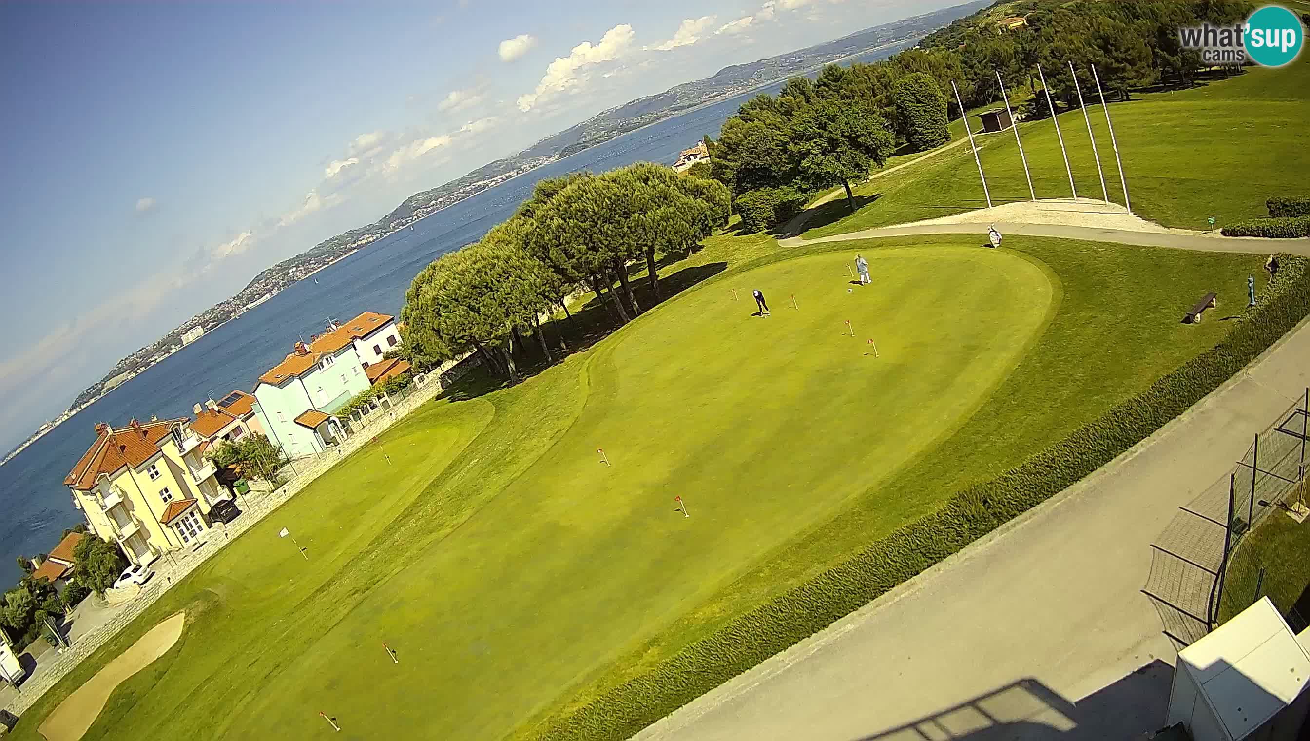 Golf Adriatic Live webcam Savudrija – Rezidencija Skiper – Istria – Croazia