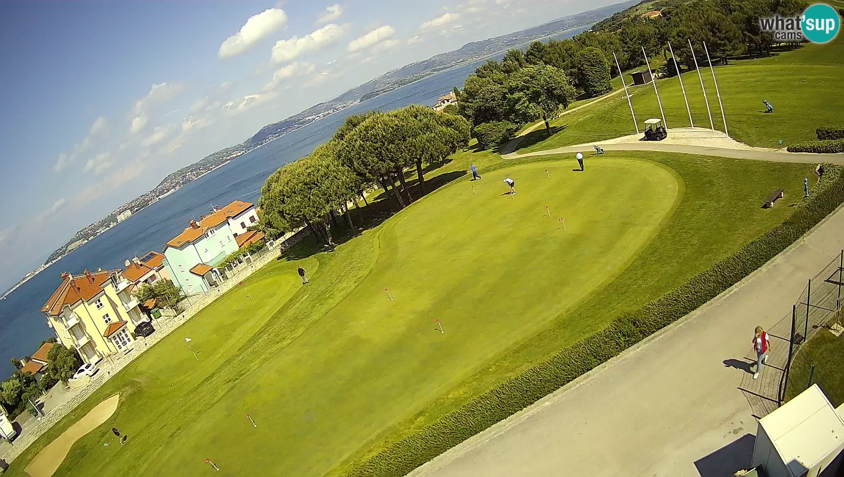 Golf Adriatic Live webcam Savudrija – Rezidencija Skiper – Istria – Croazia