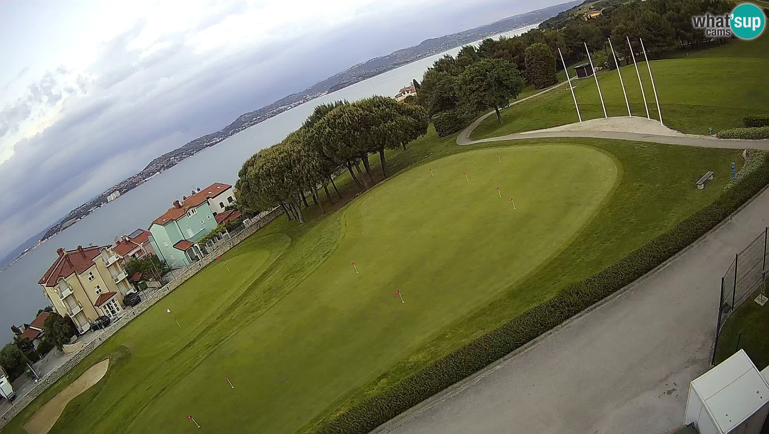 Golf Adriatique Webcam en direct Savudrija – Rezidencija Skiper – Istrie – Croatie