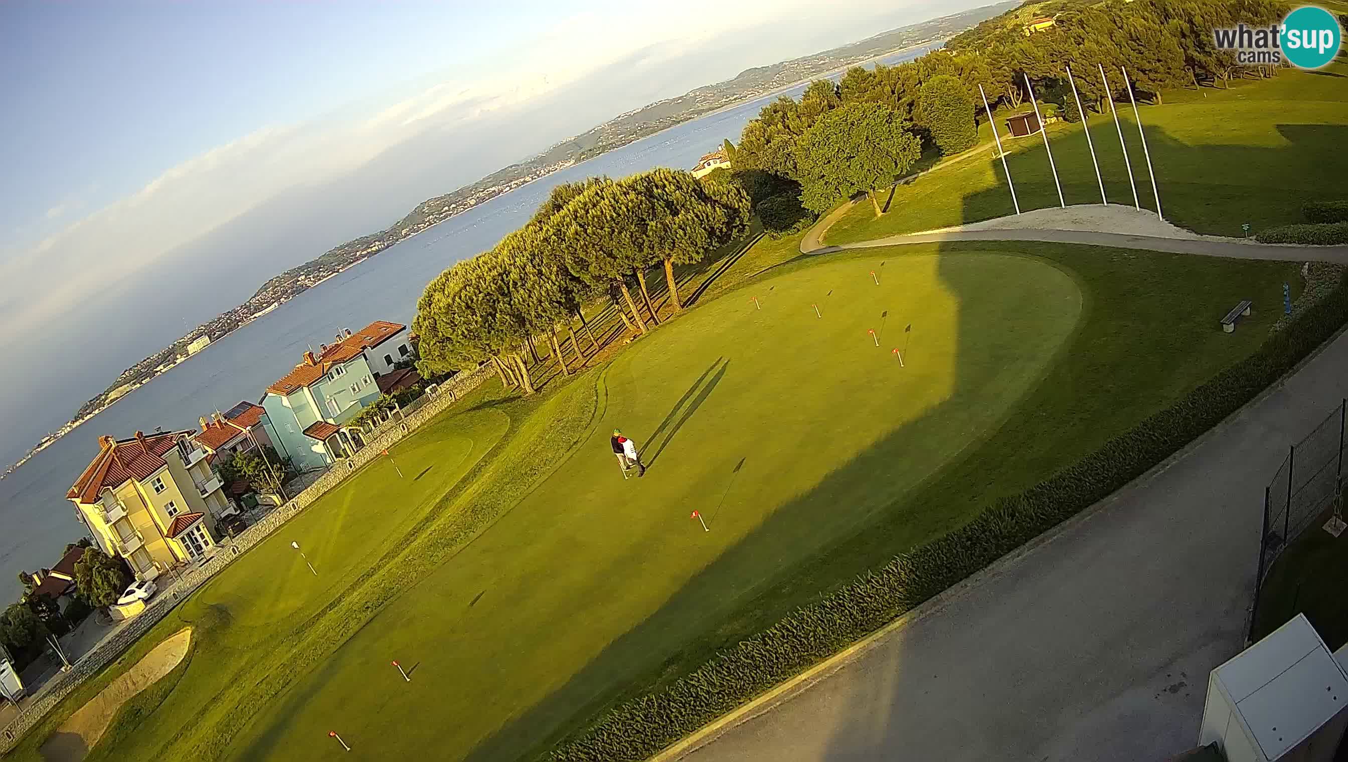 Golf Adriatique Webcam en direct Savudrija – Rezidencija Skiper – Istrie – Croatie