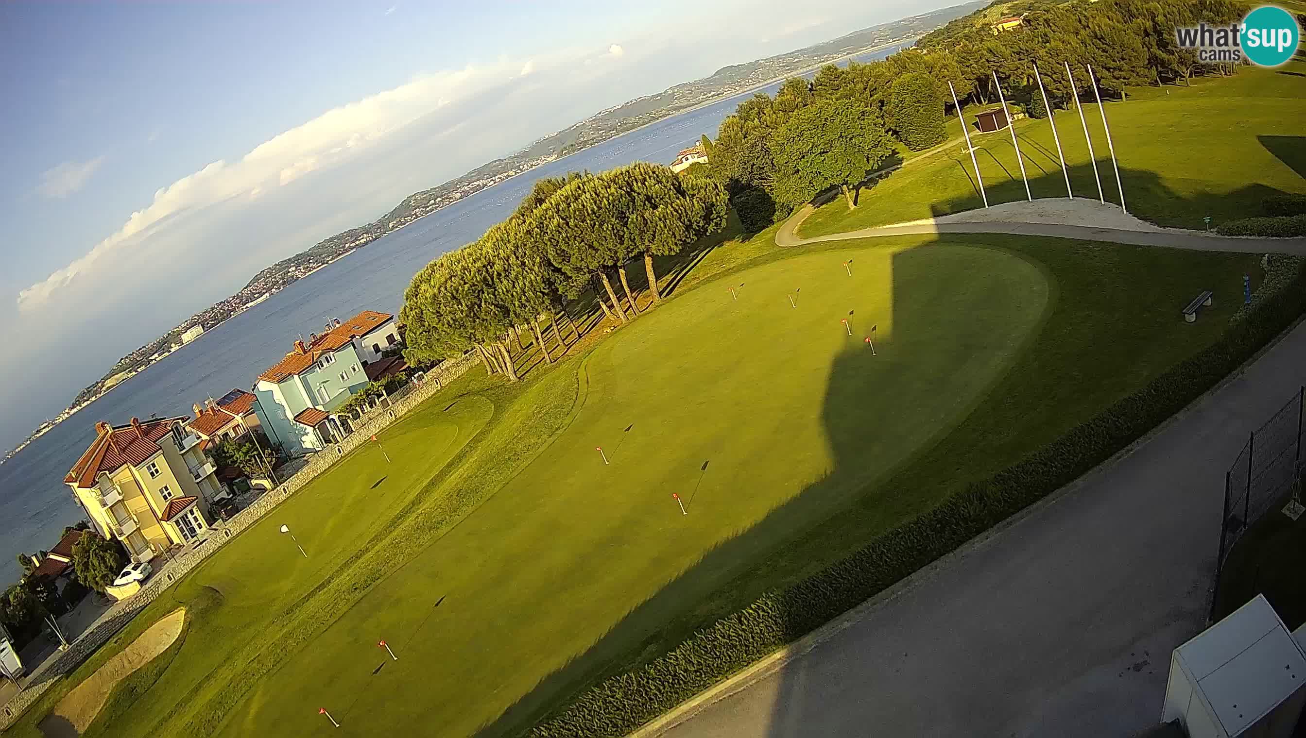 Golf Adriatique Webcam en direct Savudrija – Rezidencija Skiper – Istrie – Croatie