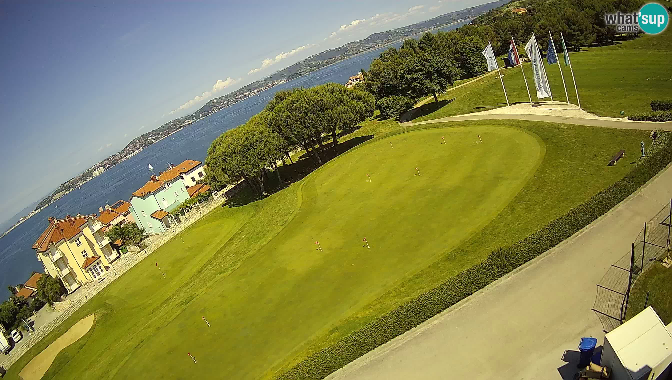 Golf Adriatic Spletna kamera v živo Savudrija – Rezidencija Skiper – Istra – Hrvaška