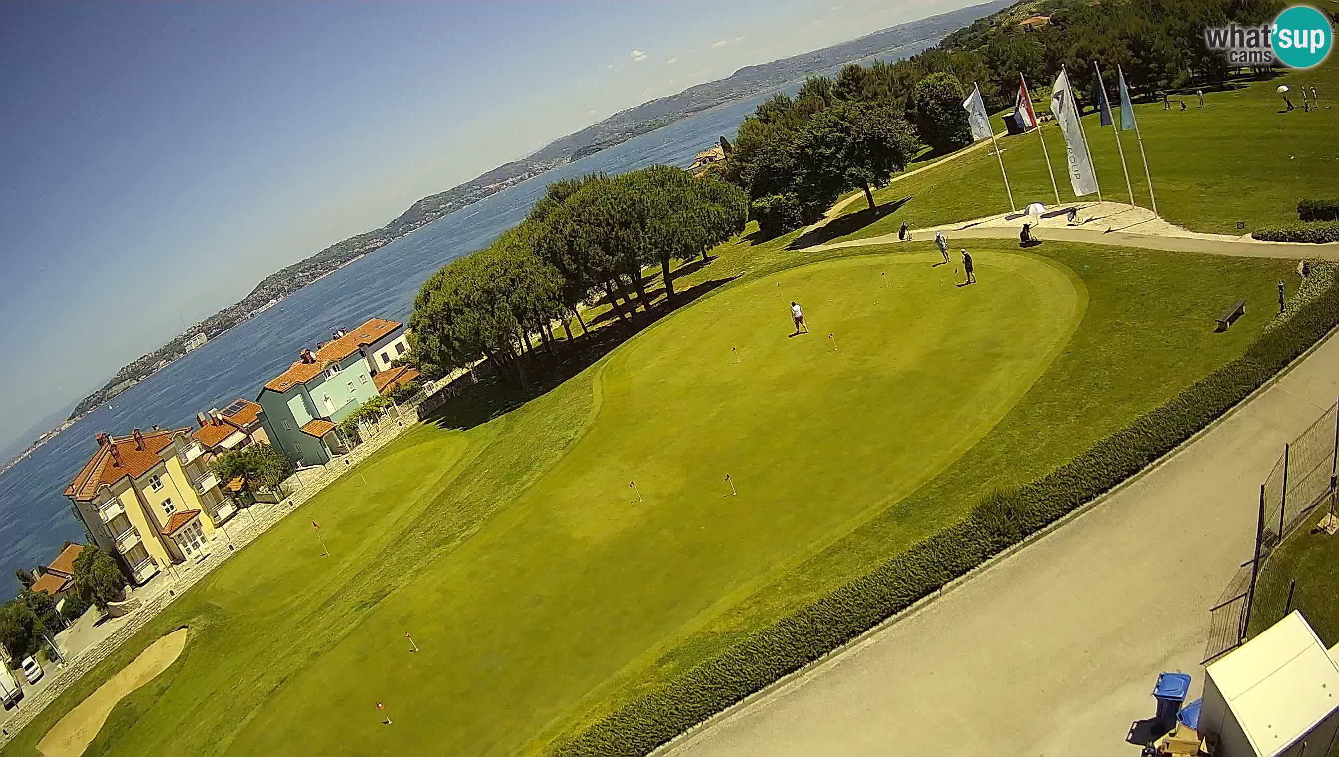 Golf Adriatic Live webcam Savudrija – Rezidencija Skiper – Istria – Croatia