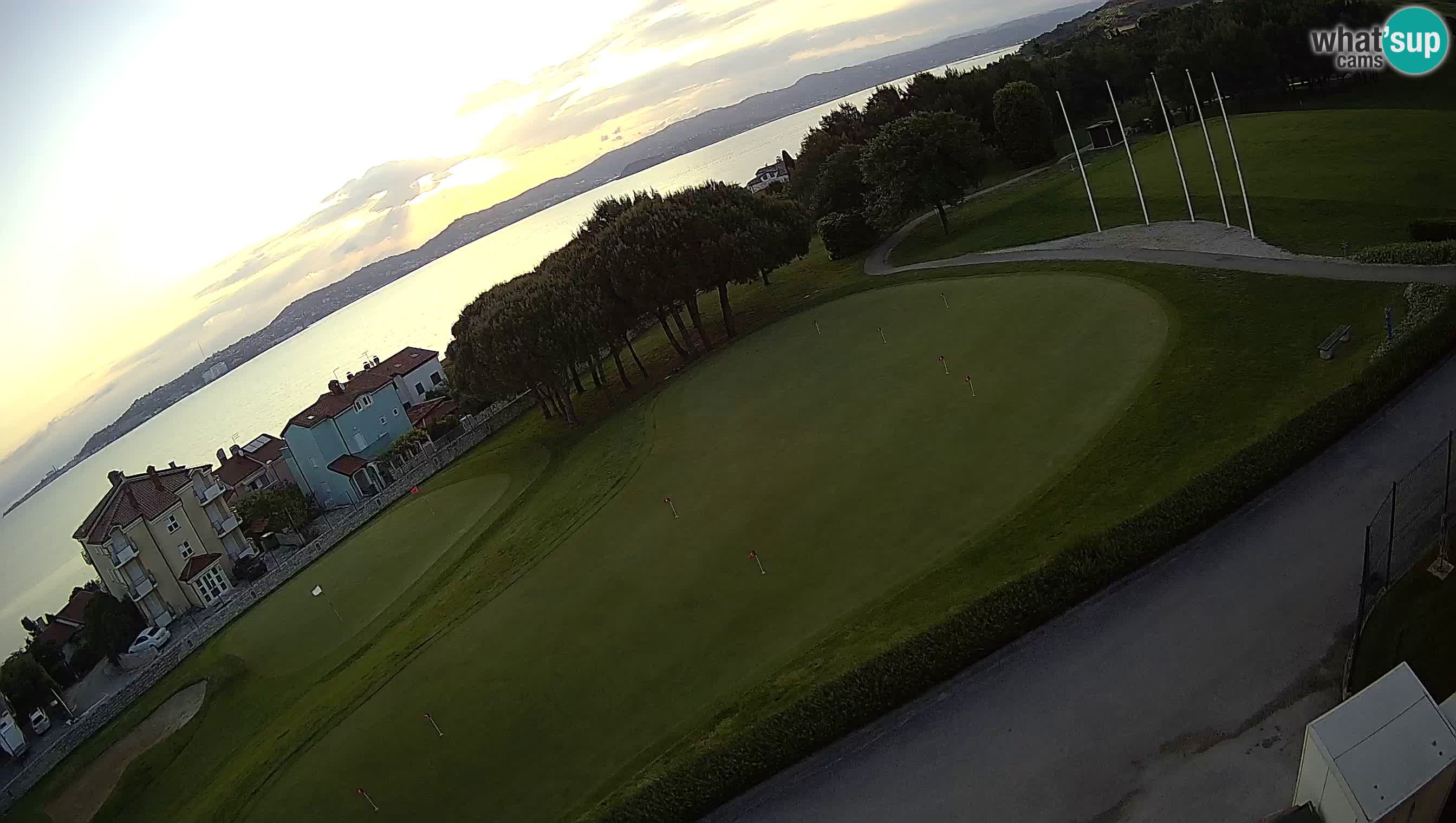 Golf Adriatique Webcam en direct Savudrija – Rezidencija Skiper – Istrie – Croatie