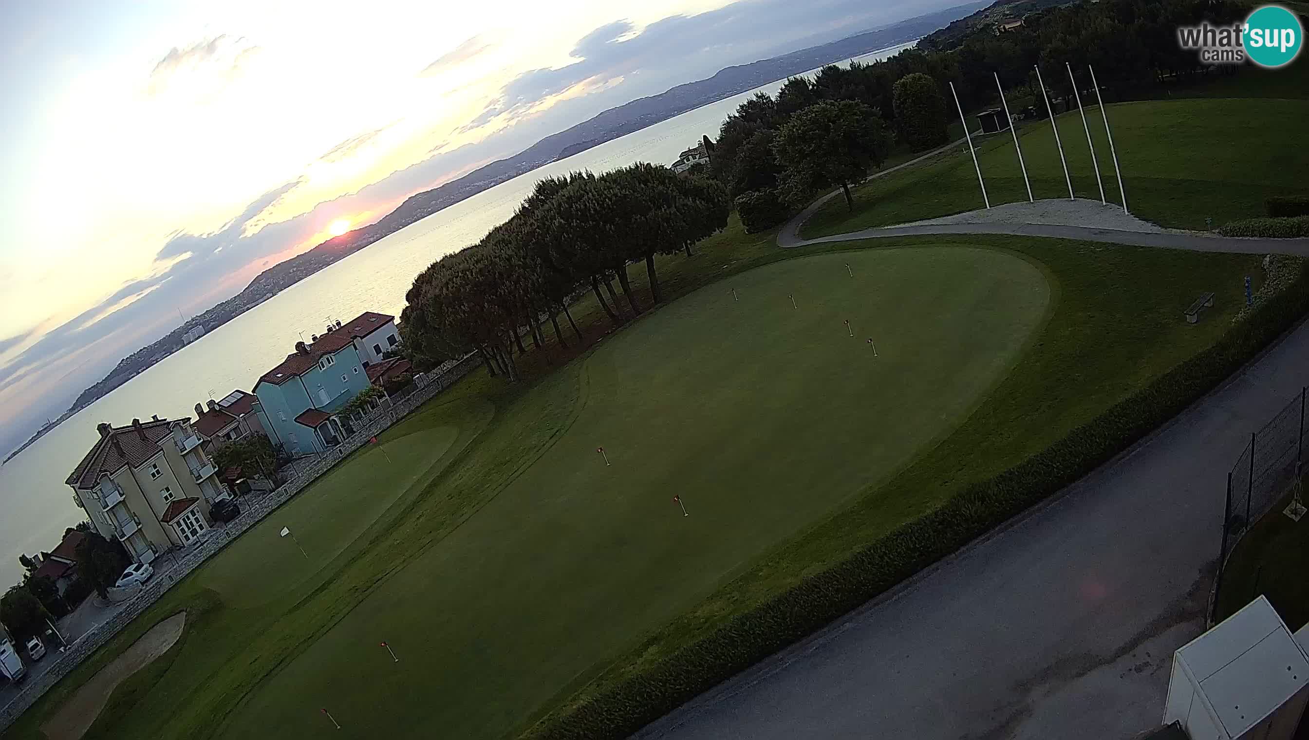 Golf Adriatique Webcam en direct Savudrija – Rezidencija Skiper – Istrie – Croatie