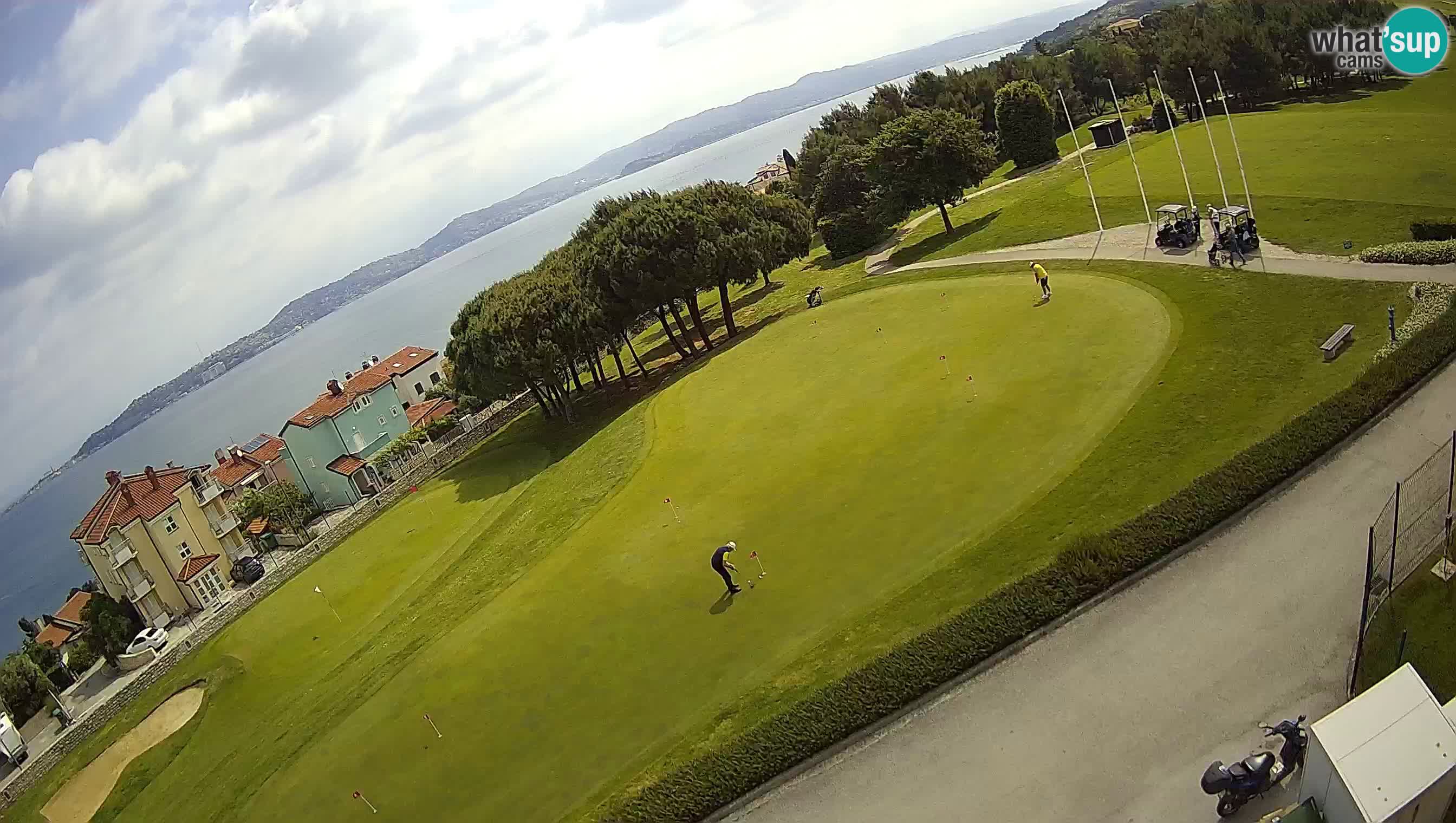 Golf Adriatic Live webcam Savudrija – Rezidencija Skiper – Istria – Croazia