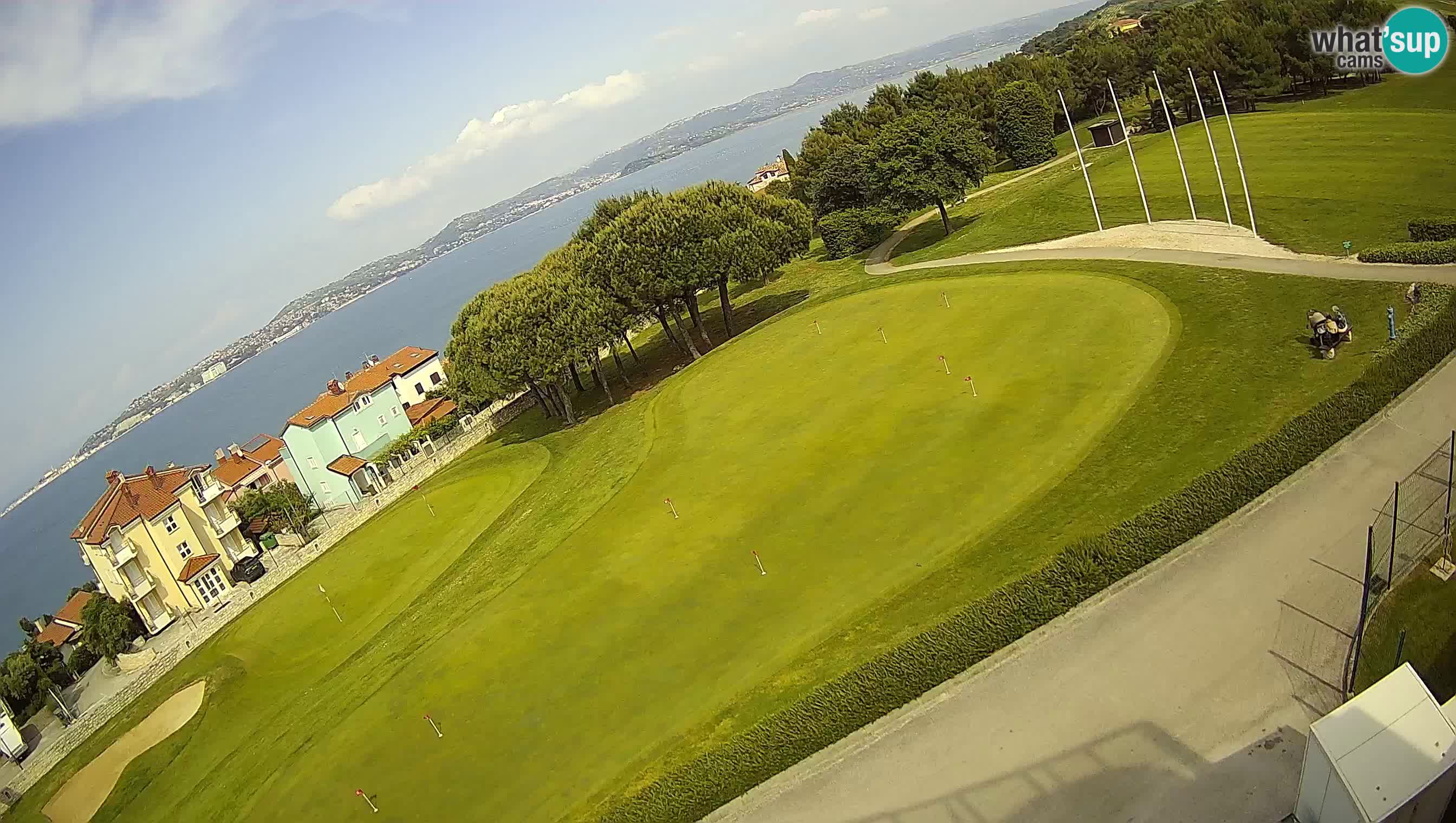 Golf Adriatic Live webcam Savudrija – Rezidencija Skiper – Istria – Croatia