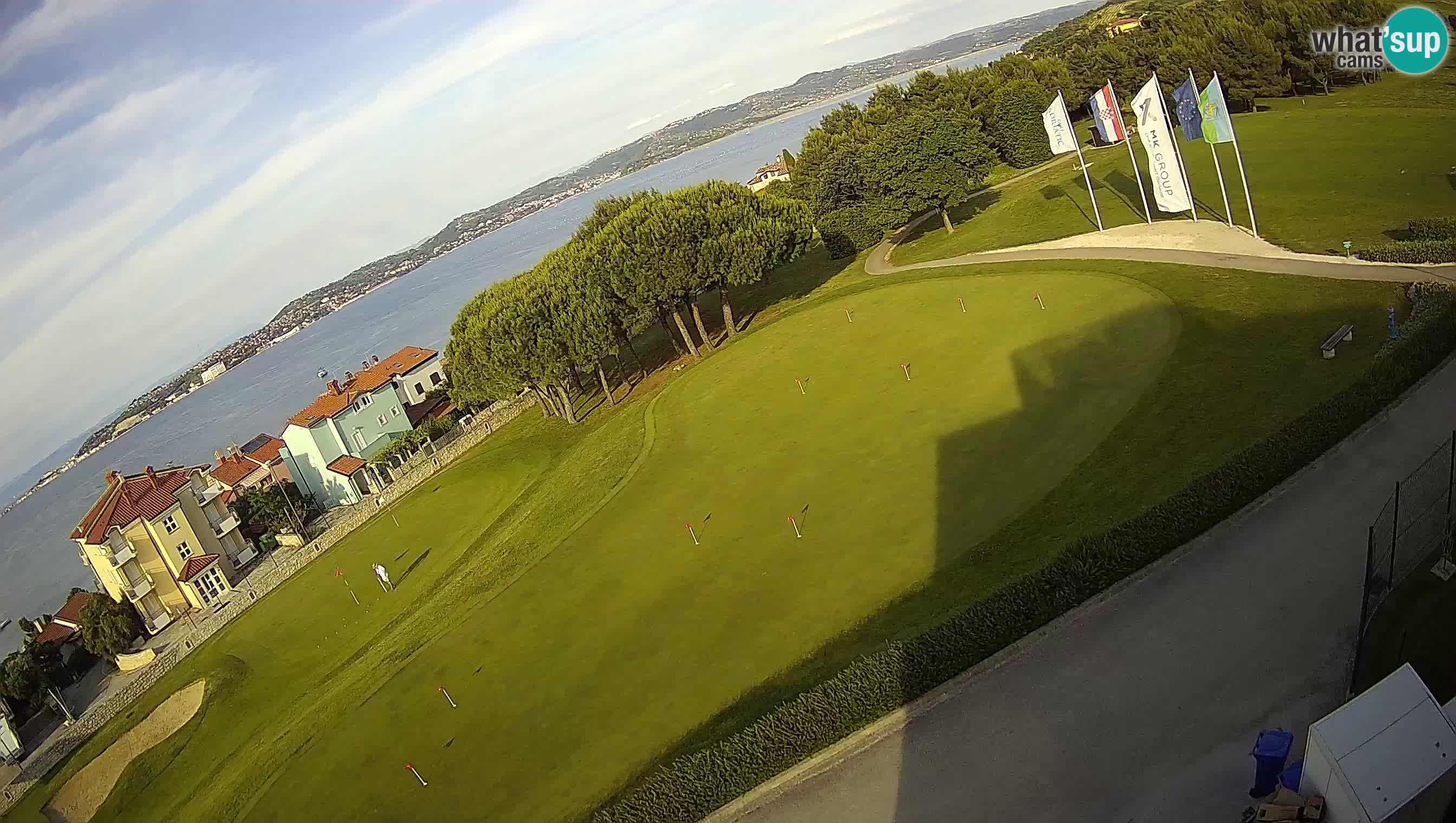 Golf Adriatique Webcam en direct Savudrija – Rezidencija Skiper – Istrie – Croatie