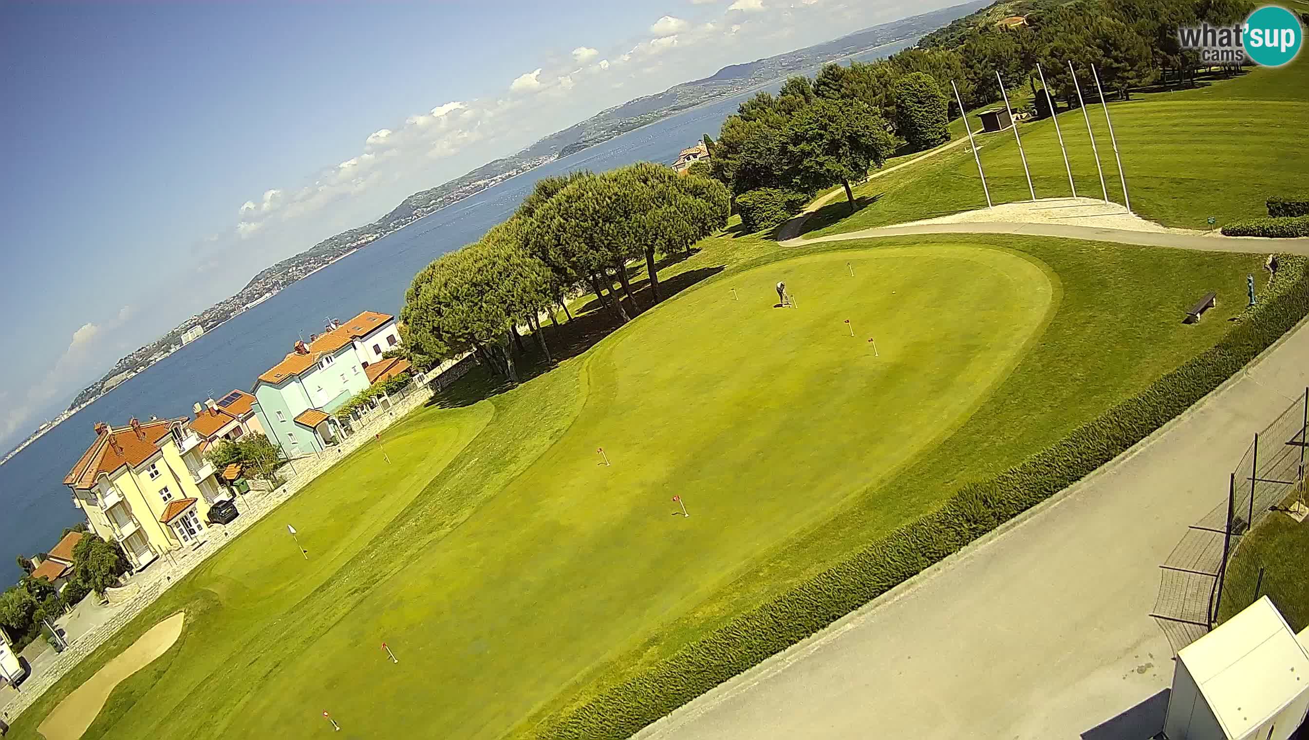 Golf Adriatic Spletna kamera v živo Savudrija – Rezidencija Skiper – Istra – Hrvaška