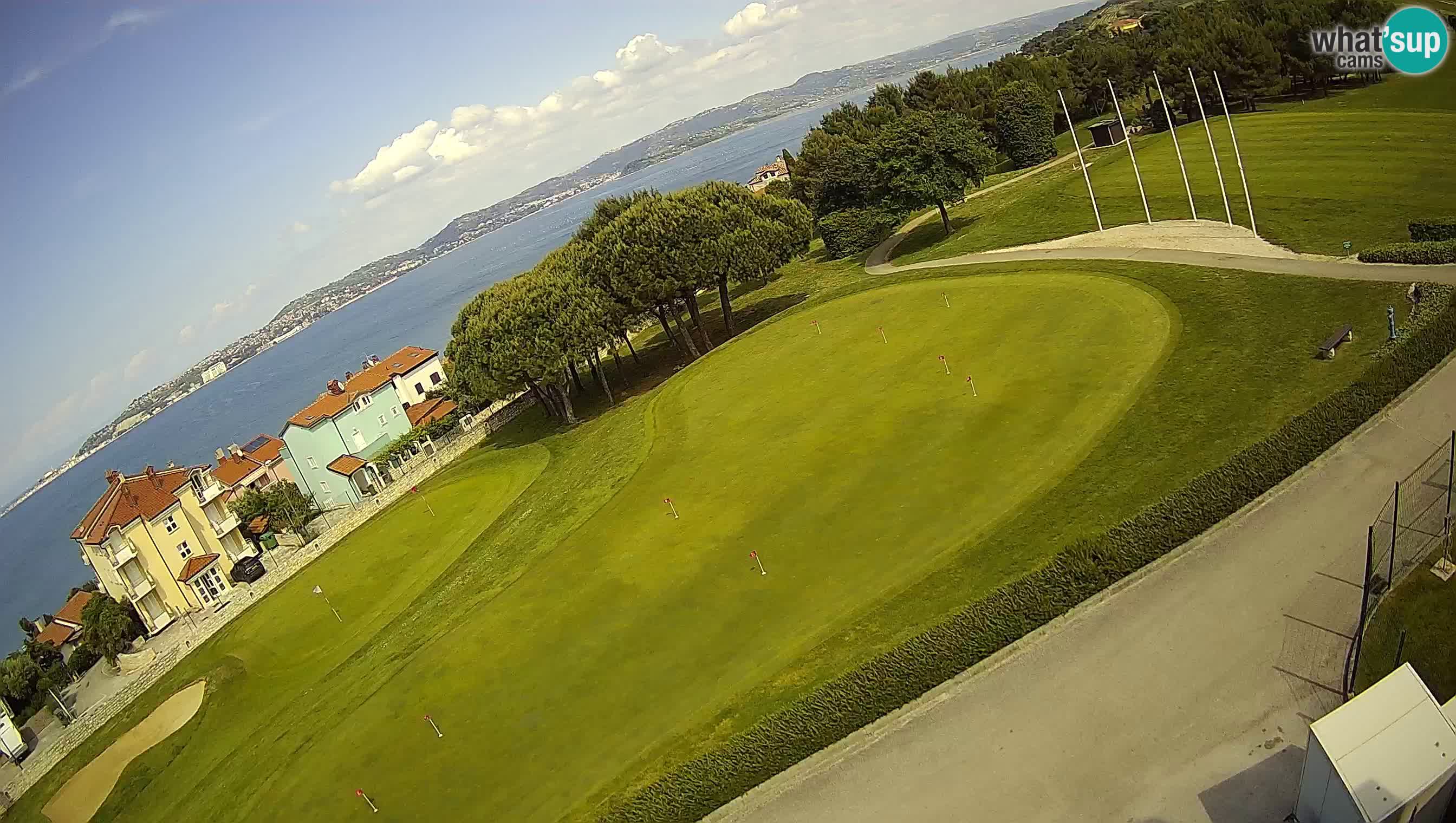 Golf Adriatic Live webcam Savudrija – Rezidencija Skiper – Istria – Croazia