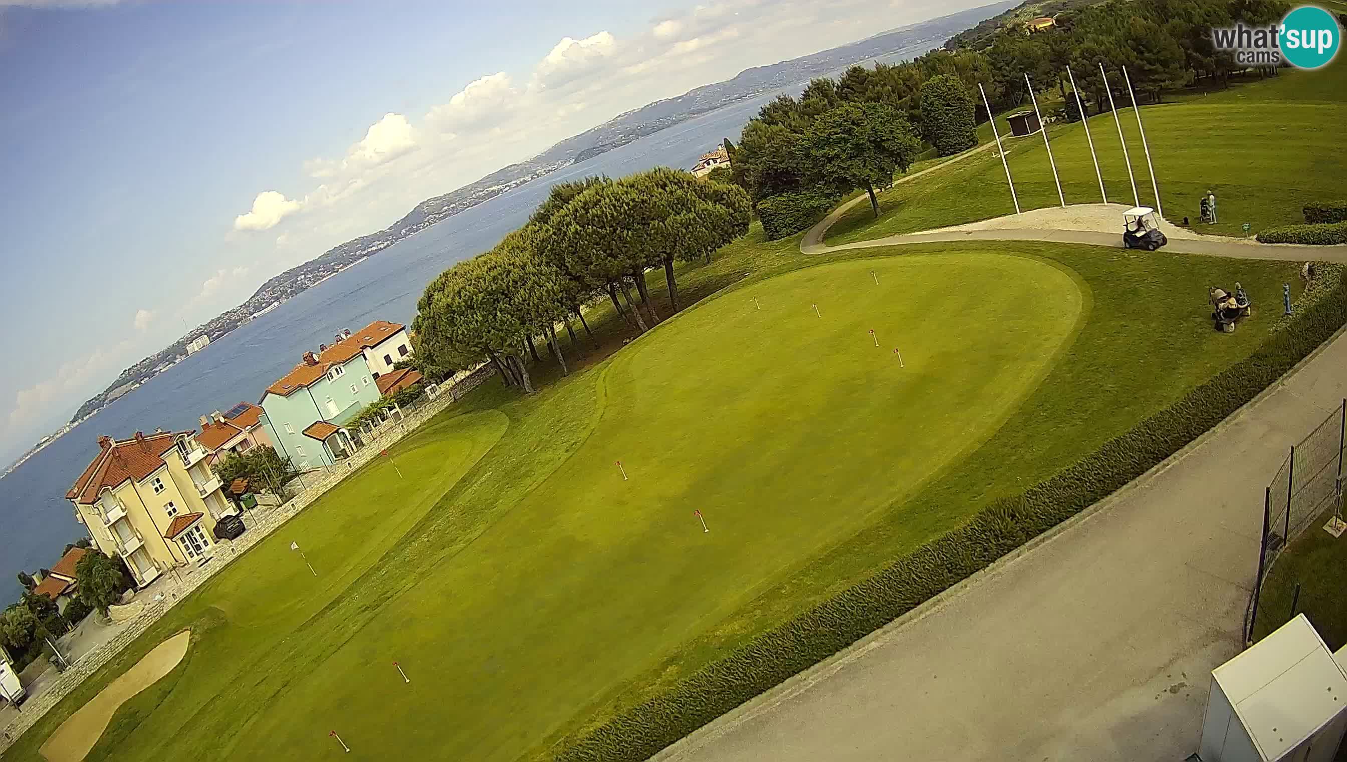 Golf Adriatic Live webcam Savudrija – Rezidencija Skiper – Istria – Croatia