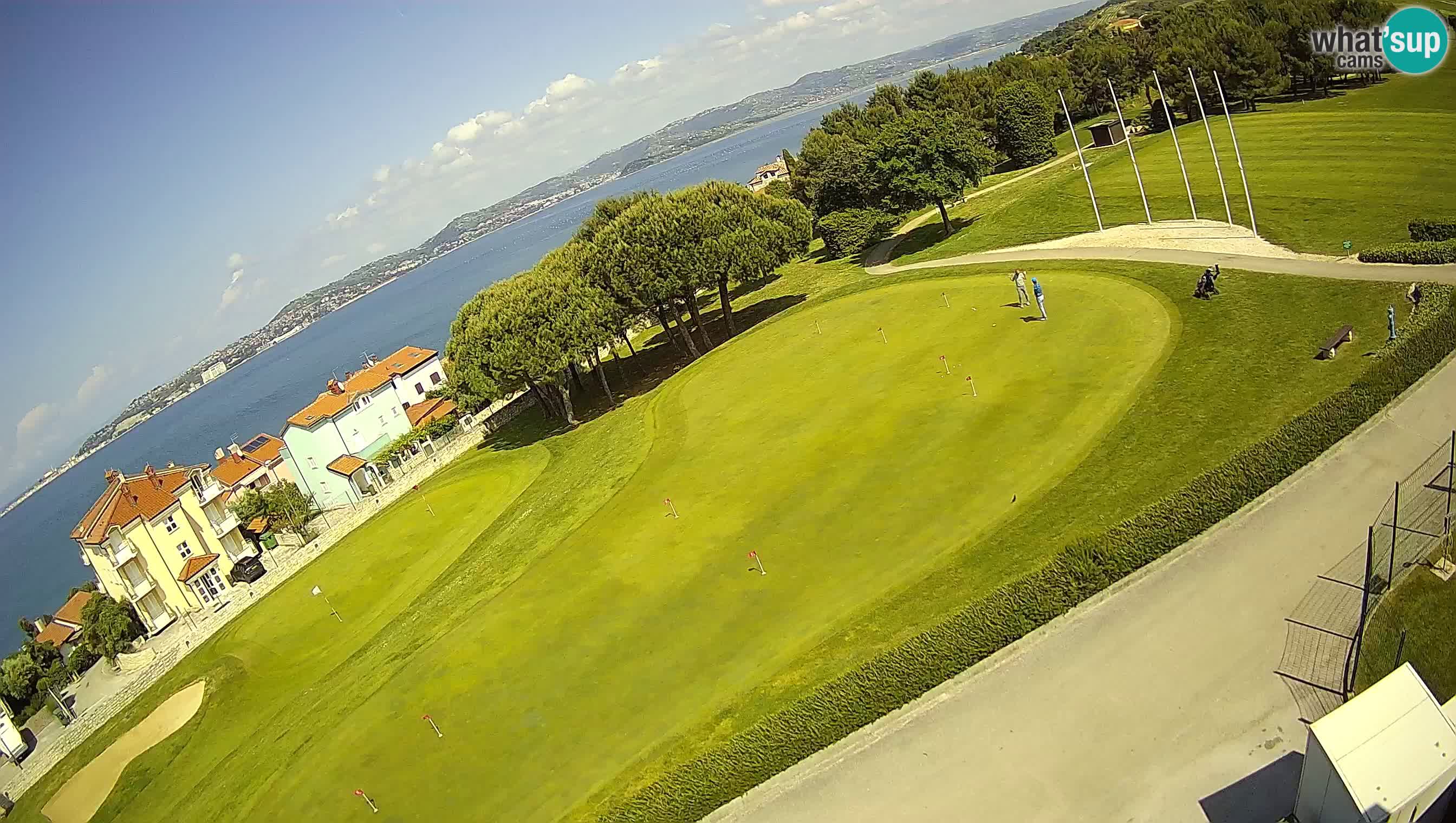 Golf Adriatic Spletna kamera v živo Savudrija – Rezidencija Skiper – Istra – Hrvaška