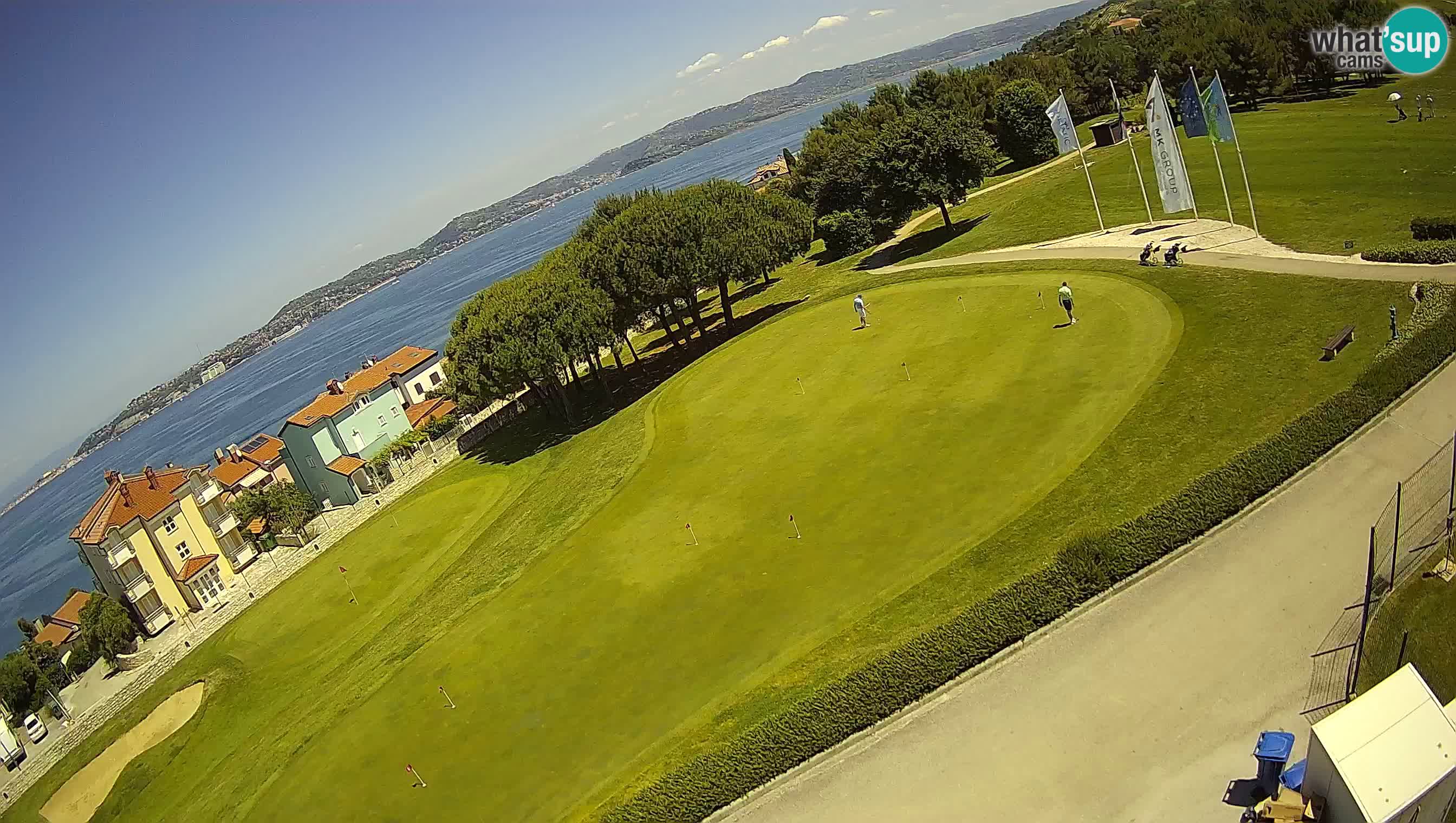 Golf Adriatique Webcam en direct Savudrija – Rezidencija Skiper – Istrie – Croatie