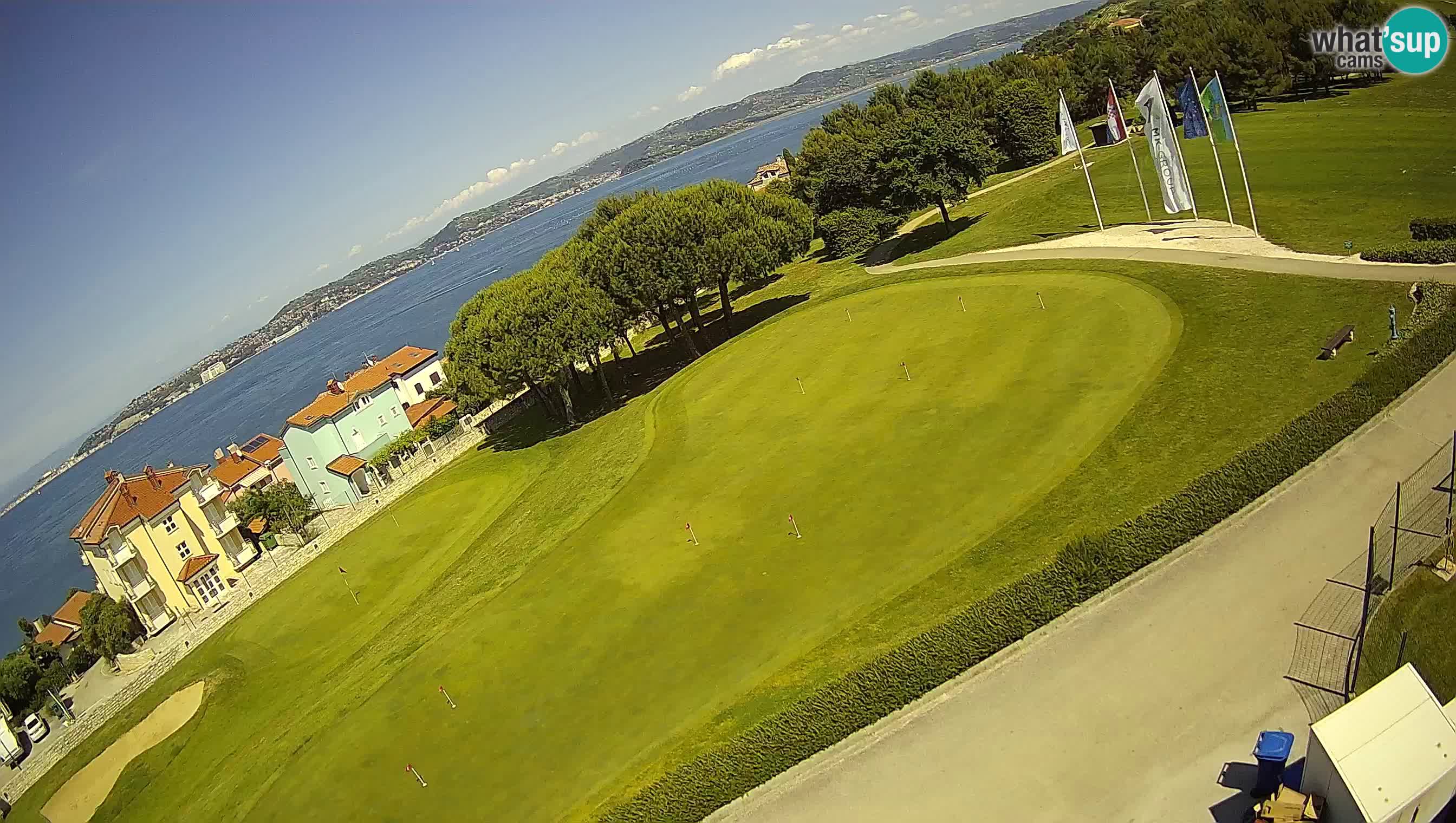 Golf Adriatic Live webcam Savudrija – Rezidencija Skiper – Istria – Croazia