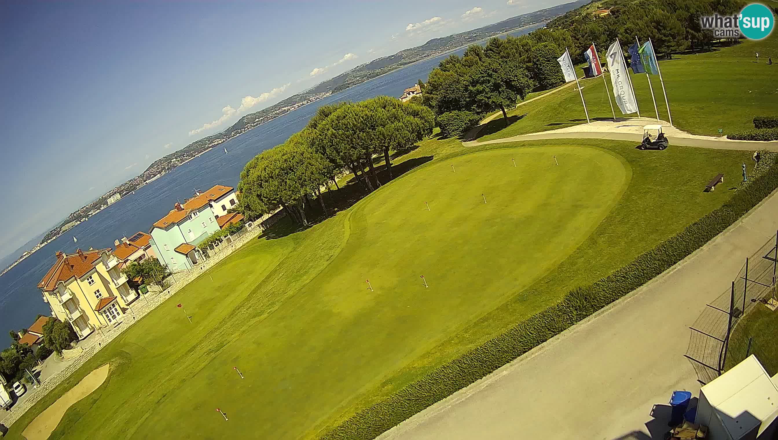 Golf Adriatic Live webcam Savudrija – Rezidencija Skiper – Istria – Croazia