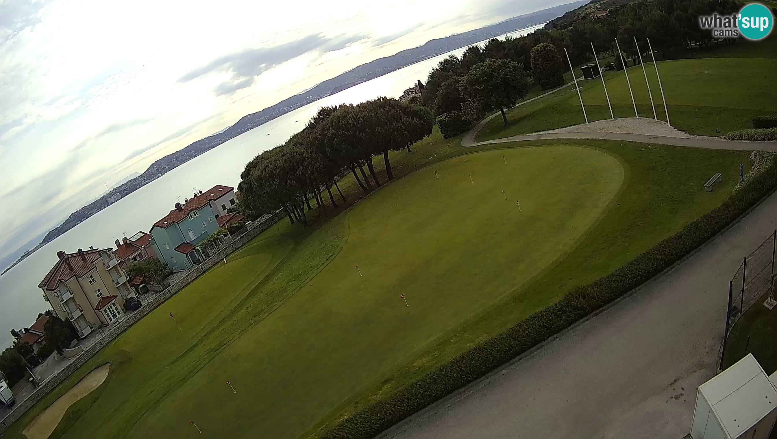 Golf Adriatique Webcam en direct Savudrija – Rezidencija Skiper – Istrie – Croatie