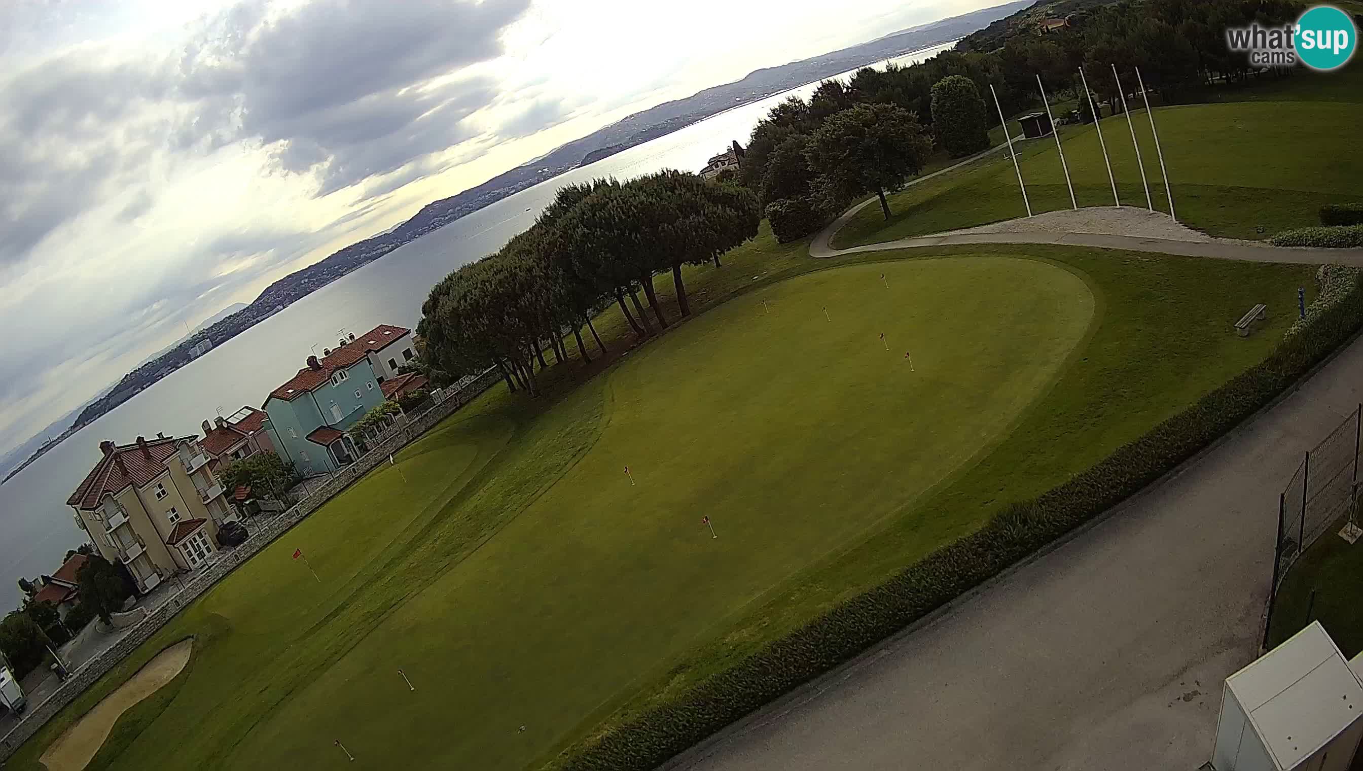 Golf Adriatique Webcam en direct Savudrija – Rezidencija Skiper – Istrie – Croatie