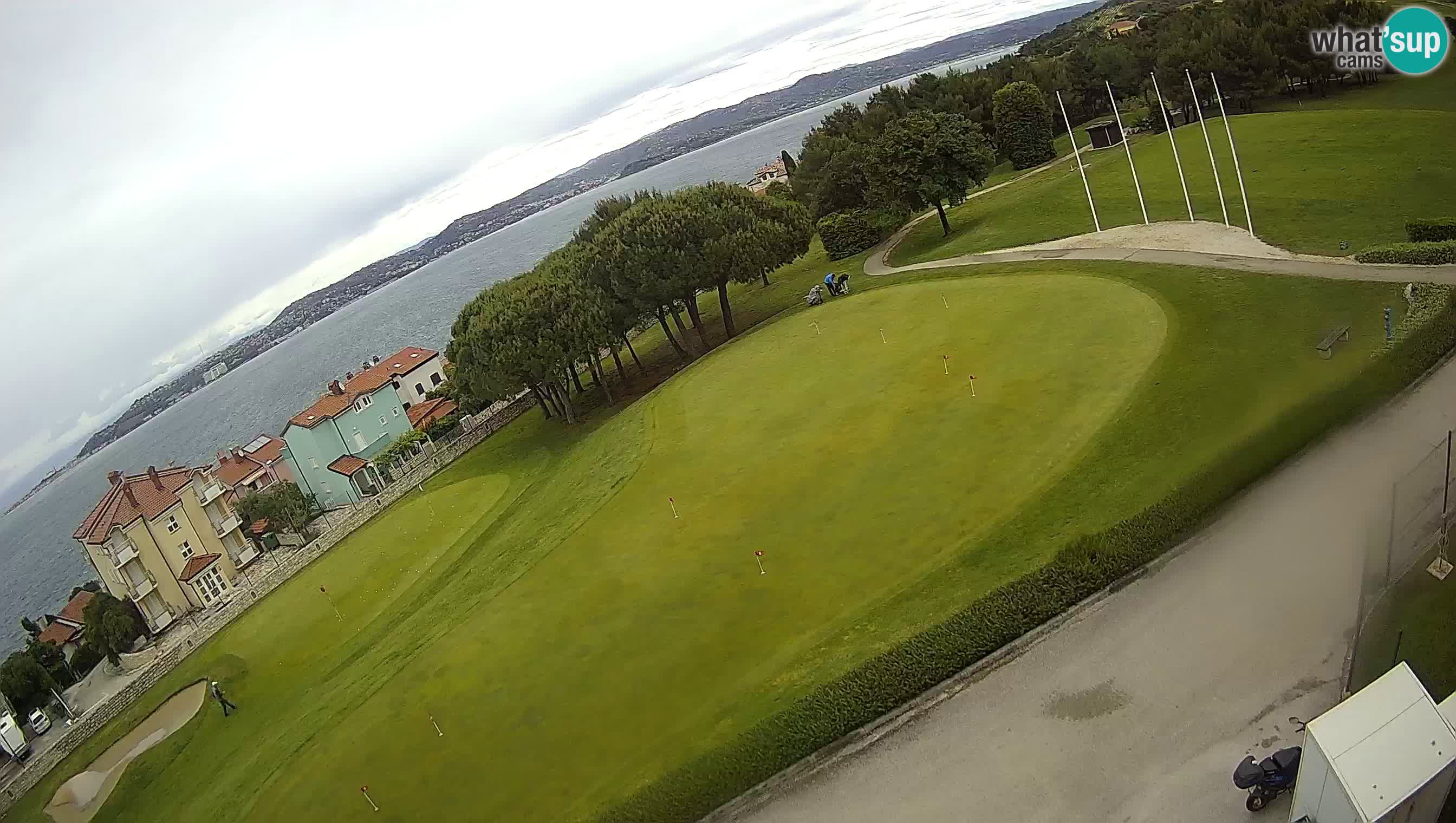 Golf Adriatic Live webcam Savudrija – Rezidencija Skiper – Istria – Croatia