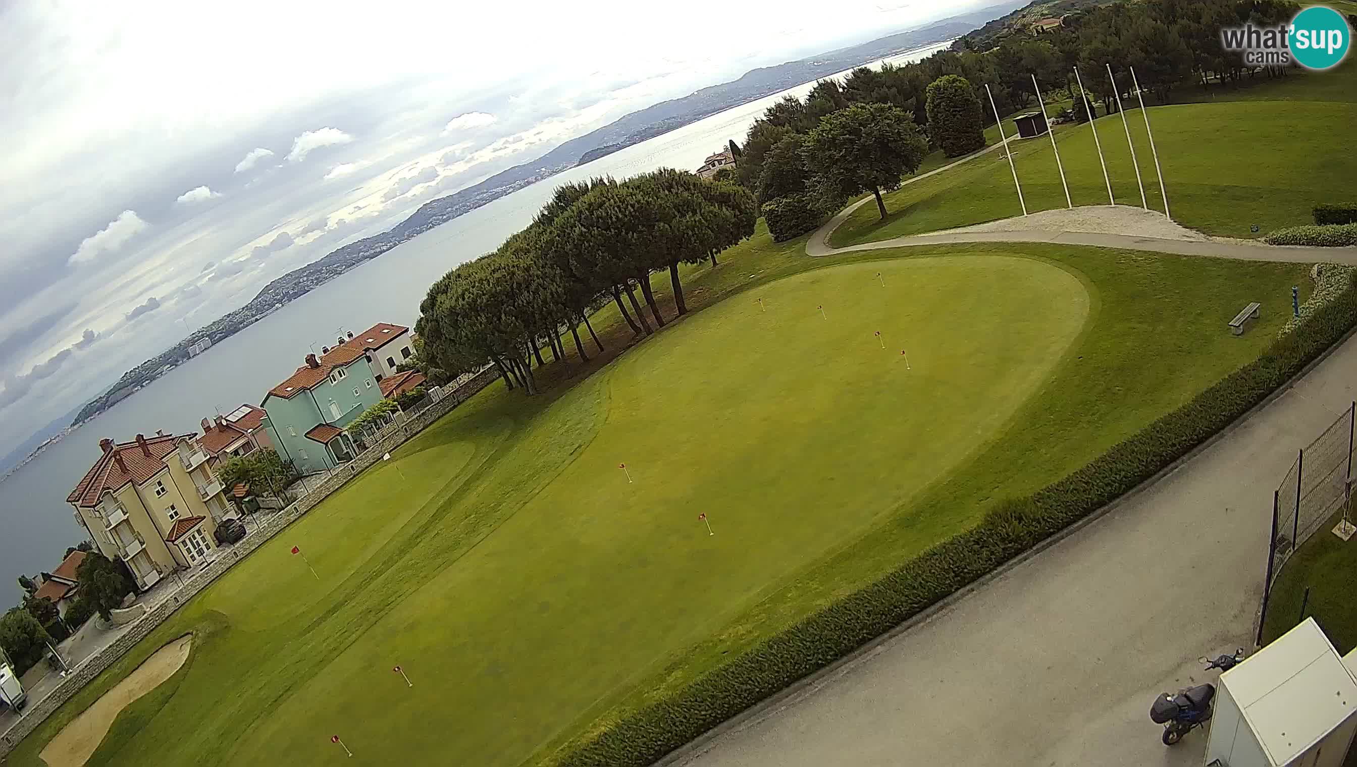 Golf Adriatic Spletna kamera v živo Savudrija – Rezidencija Skiper – Istra – Hrvaška