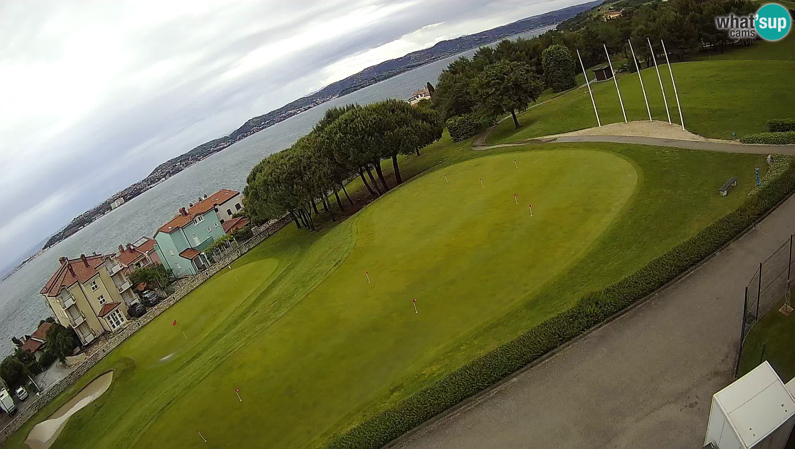 Golf Adriatique Webcam en direct Savudrija – Rezidencija Skiper – Istrie – Croatie