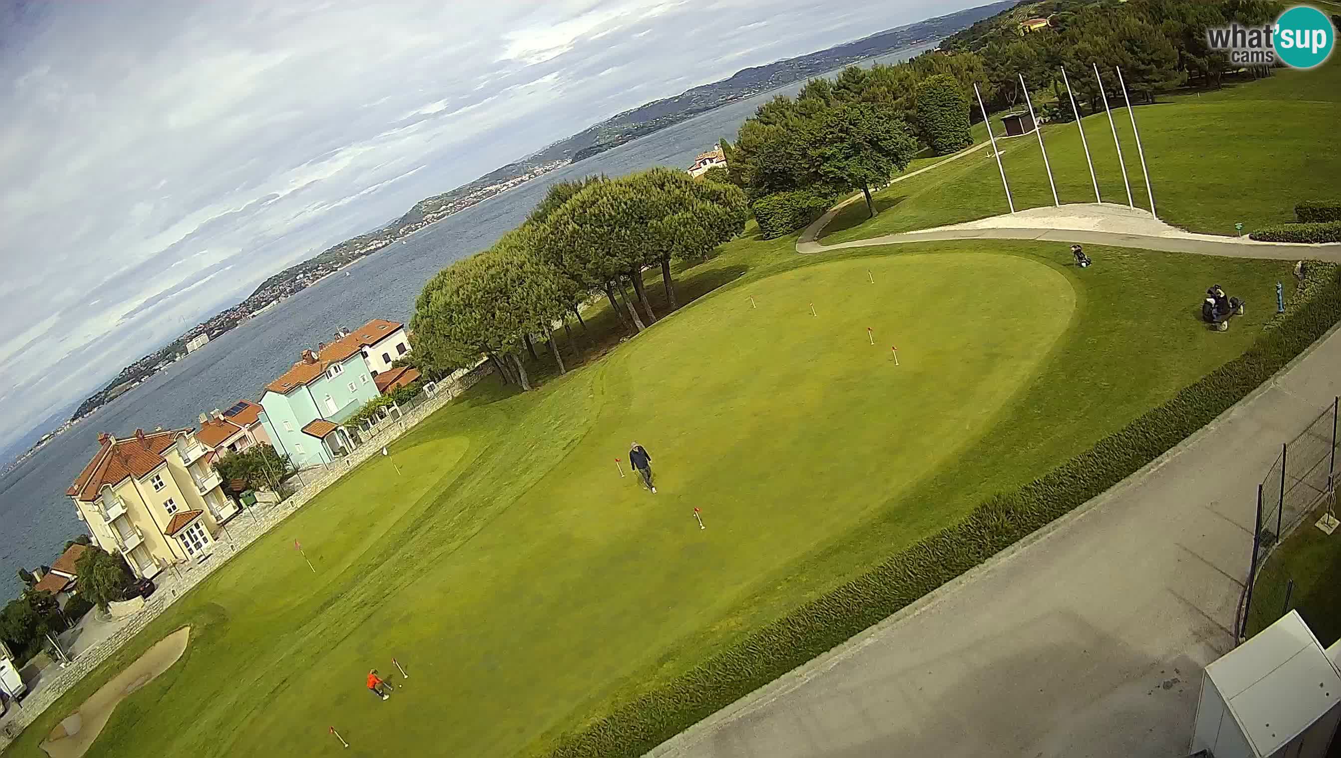 Golf Adriatic Live webcam Savudrija – Rezidencija Skiper – Istria – Croazia
