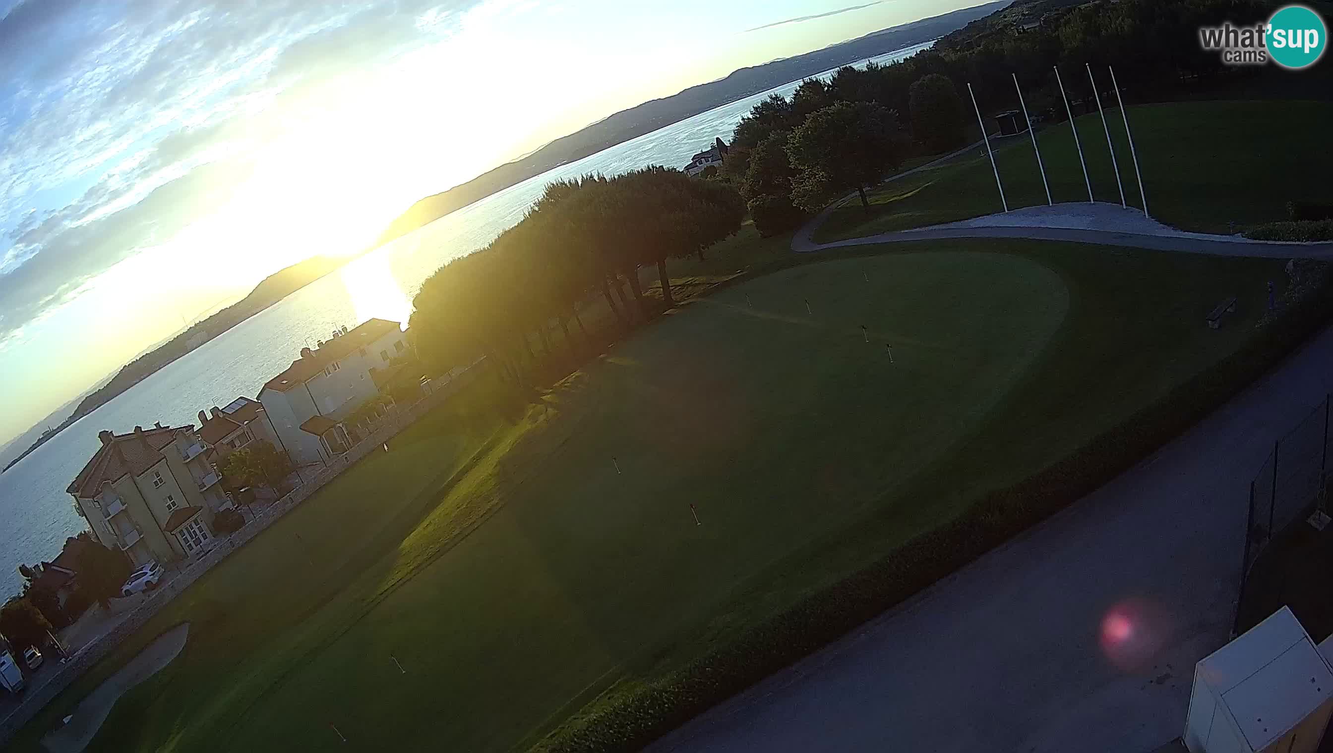 Golf Adriatique Webcam en direct Savudrija – Rezidencija Skiper – Istrie – Croatie