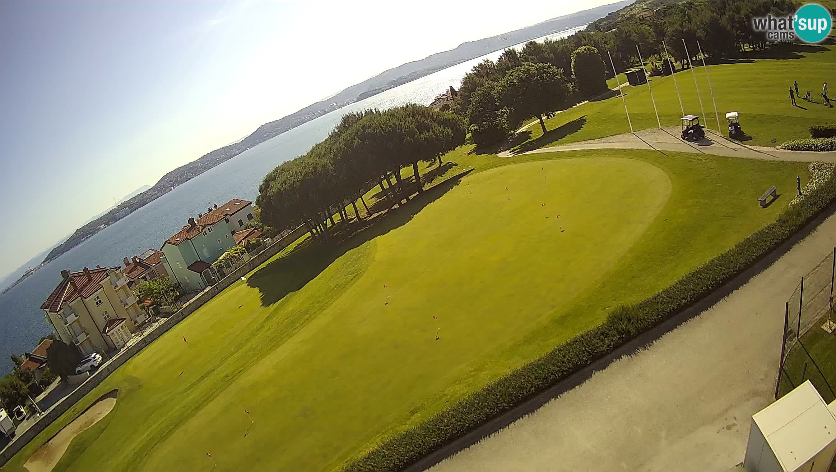 Golf Adriatique Webcam en direct Savudrija – Rezidencija Skiper – Istrie – Croatie