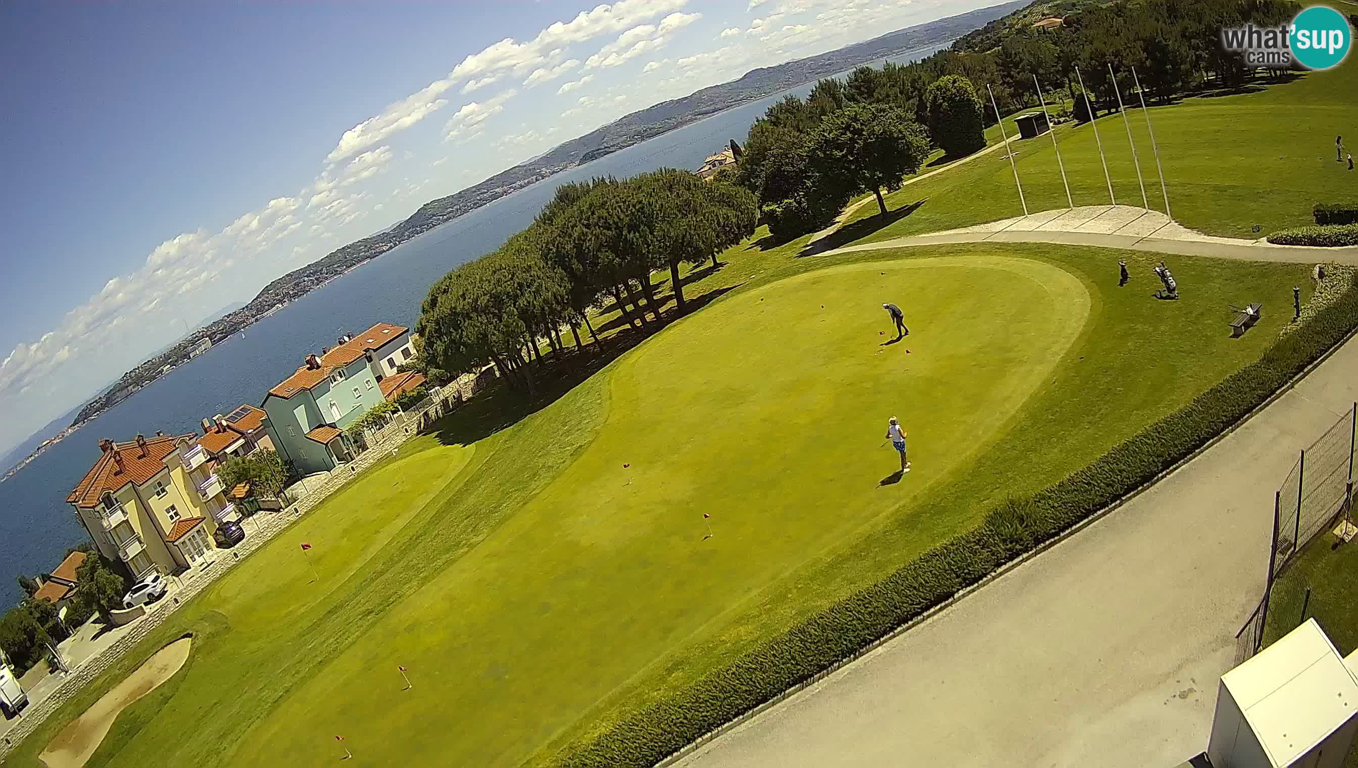 Golf Adriatique Webcam en direct Savudrija – Rezidencija Skiper – Istrie – Croatie